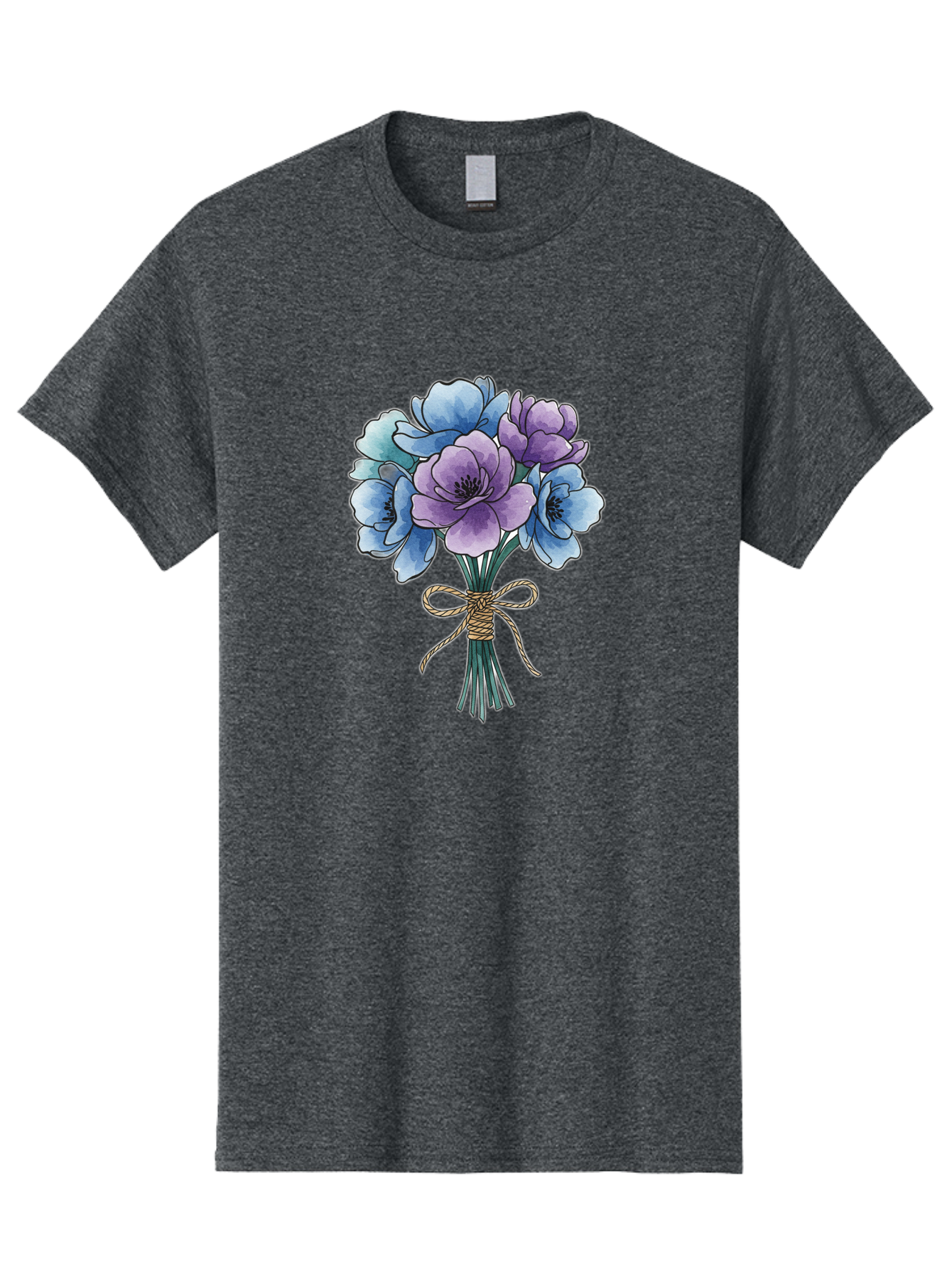 Flower-Bouquet Men'S Graphic Tee, 100% Cotton, Comfortable Casual Summer Wear, Machine Washable, Vintage Camera, Old Camera, Antique Camera, Black Camera, Classic Photography, Photography Equipment, Nostalgic Device, Film Camera, Camera Art Baf089