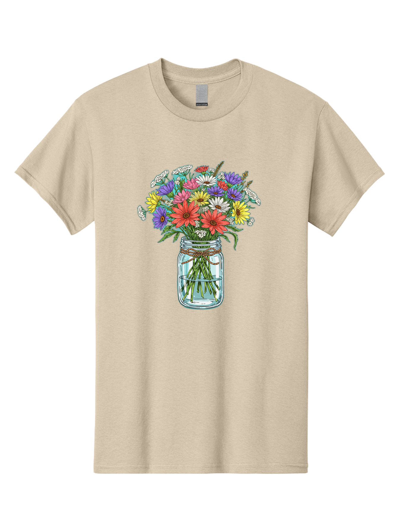 Flowers-In-Mason-Jar Men'S Graphic Tee, 100% Cotton, Comfortable Casual Summer Wear, Machine Washable, Vintage Camera, Old Camera, Antique Camera, Black Camera, Classic Photography, Photography Equipment, Nostalgic Device, Film Camera, Baf090