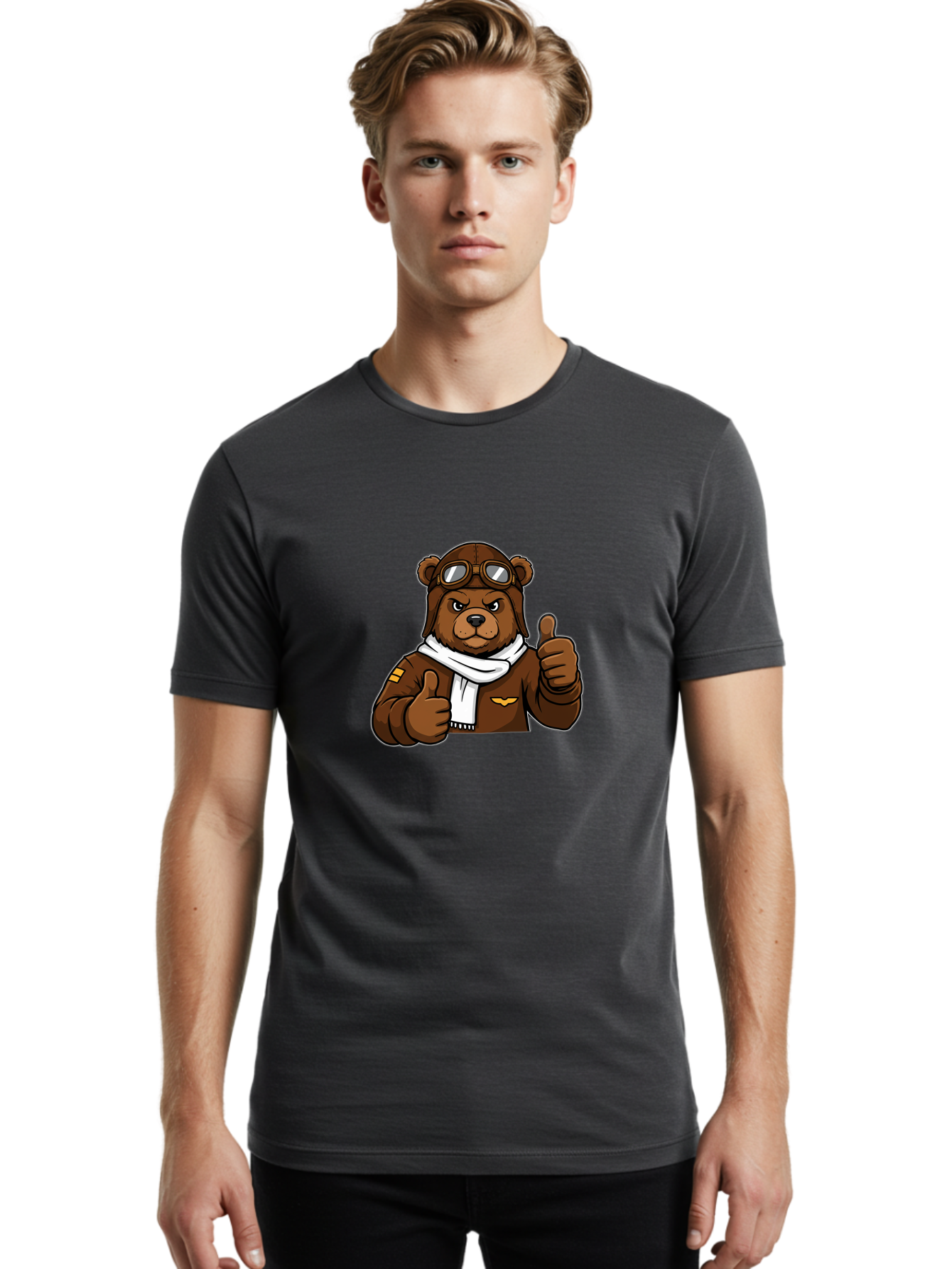 Flying-Bear Men'S Graphic Tee, 100% Cotton, Comfortable Casual Summer Wear, Machine Washable, Vintage Camera, Old Camera, Antique Camera, Black Camera, Classic Photography, Photography Equipment, Nostalgic Device, Film Camera, Camera Art Baf091