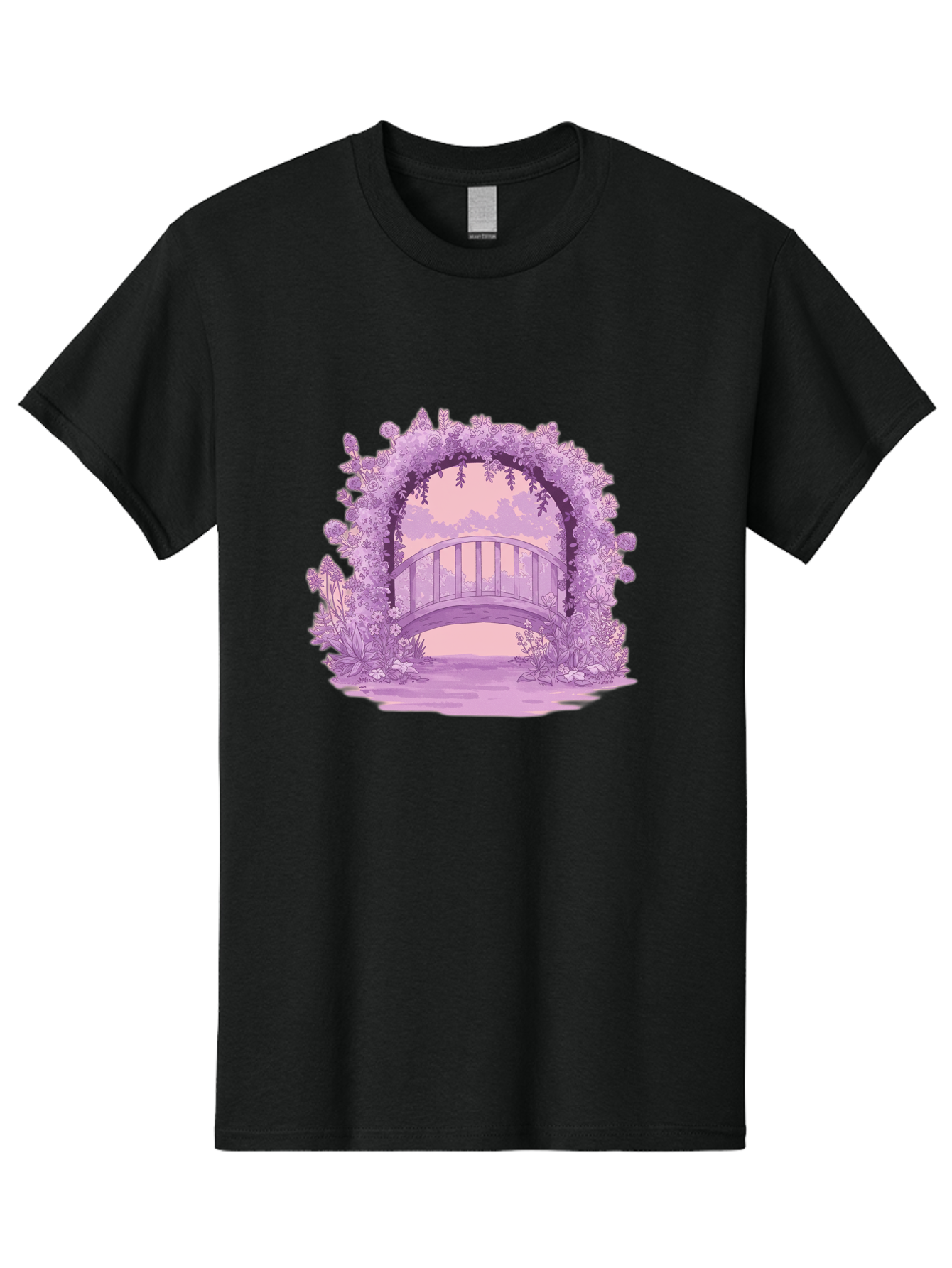 Footbridge-2 Men'S Graphic Tee, 100% Cotton, Comfortable Casual Summer Wear, Machine Washable, Vintage Camera, Old Camera, Antique Camera, Black Camera, Classic Photography, Photography Equipment, Nostalgic Device, Film Camera, Camera Art Baf093
