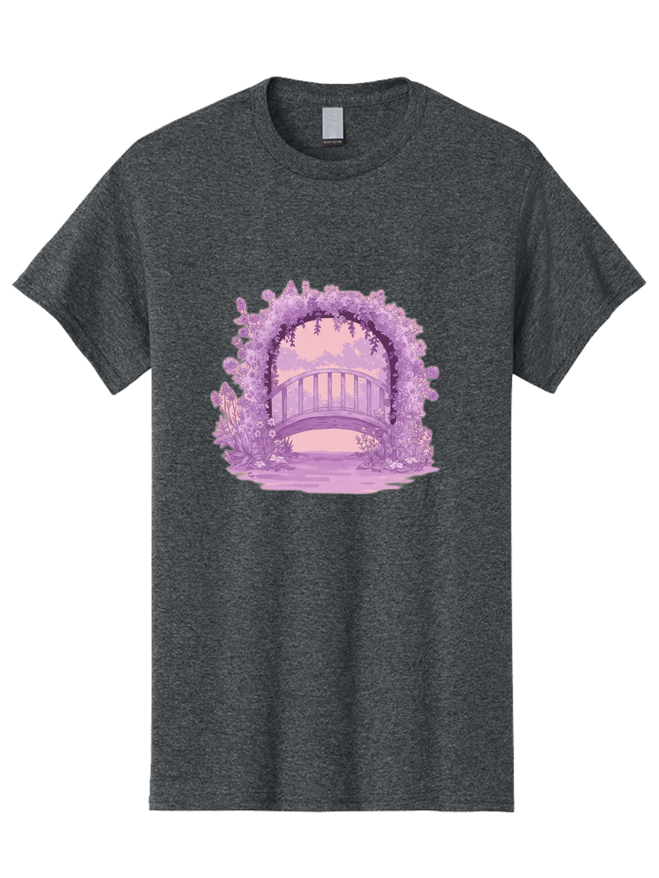 Footbridge-2 Men'S Graphic Tee, 100% Cotton, Comfortable Casual Summer Wear, Machine Washable, Vintage Camera, Old Camera, Antique Camera, Black Camera, Classic Photography, Photography Equipment, Nostalgic Device, Film Camera, Camera Art Baf093