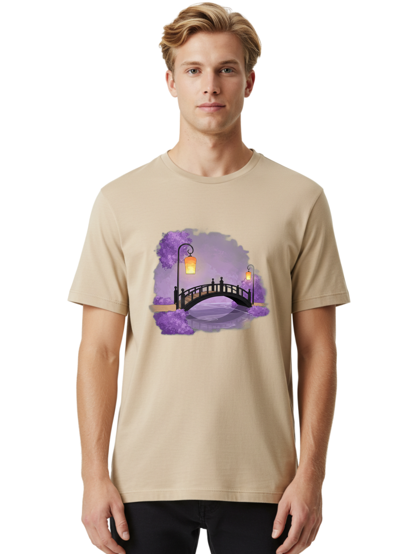 Footbridge Men'S Graphic Tee, 100% Cotton, Comfortable Casual Summer Wear, Machine Washable, Vintage Camera, Old Camera, Antique Camera, Black Camera, Classic Photography, Photography Equipment, Nostalgic Device, Film Camera, Camera Art Baf096