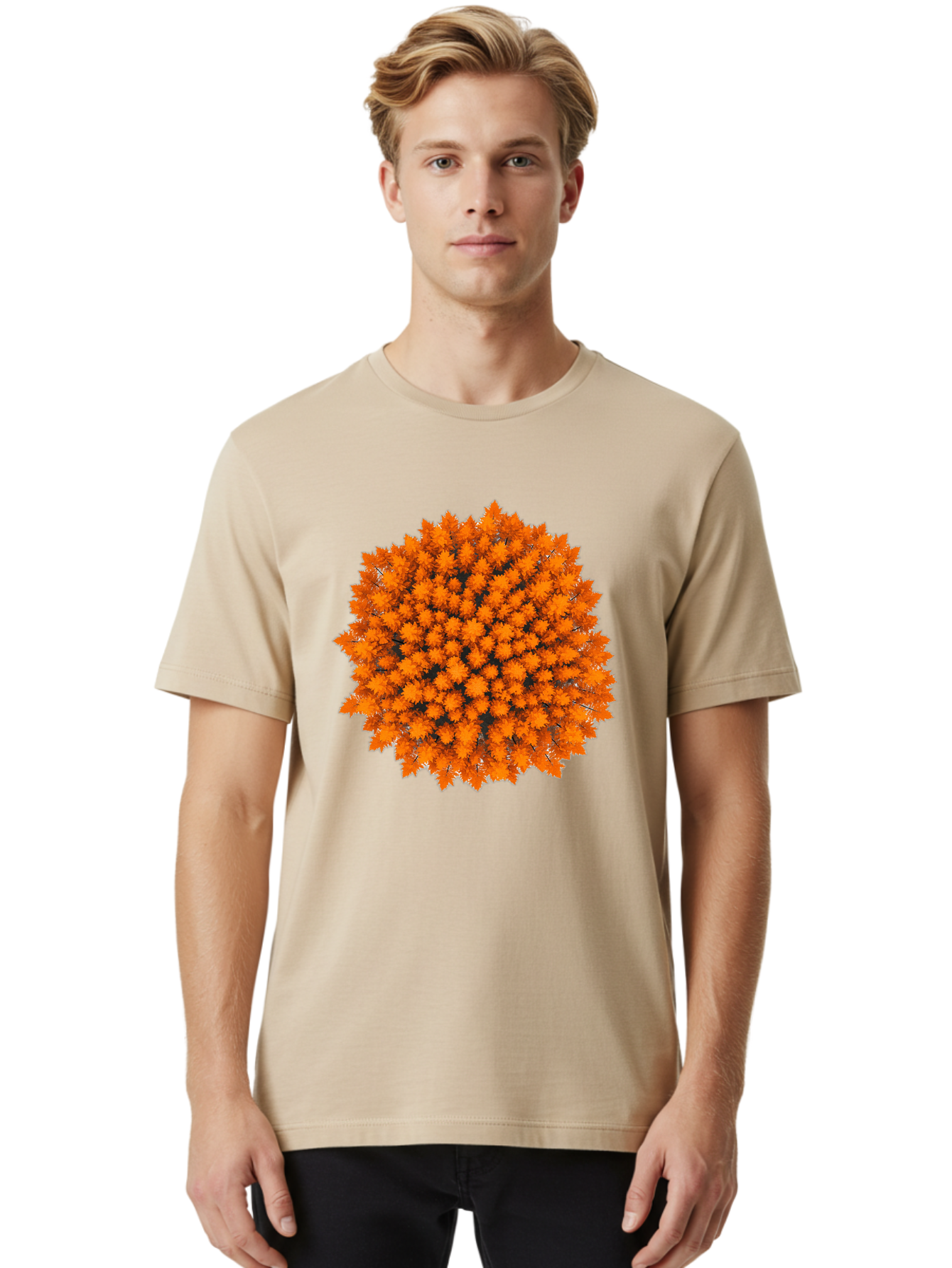 Forest-Canopy Men'S Graphic Tee, 100% Cotton, Comfortable Casual Summer Wear, Machine Washable, Vintage Camera, Old Camera, Antique Camera, Black Camera, Classic Photography, Photography Equipment, Nostalgic Device, Film Camera, Camera Art Baf097