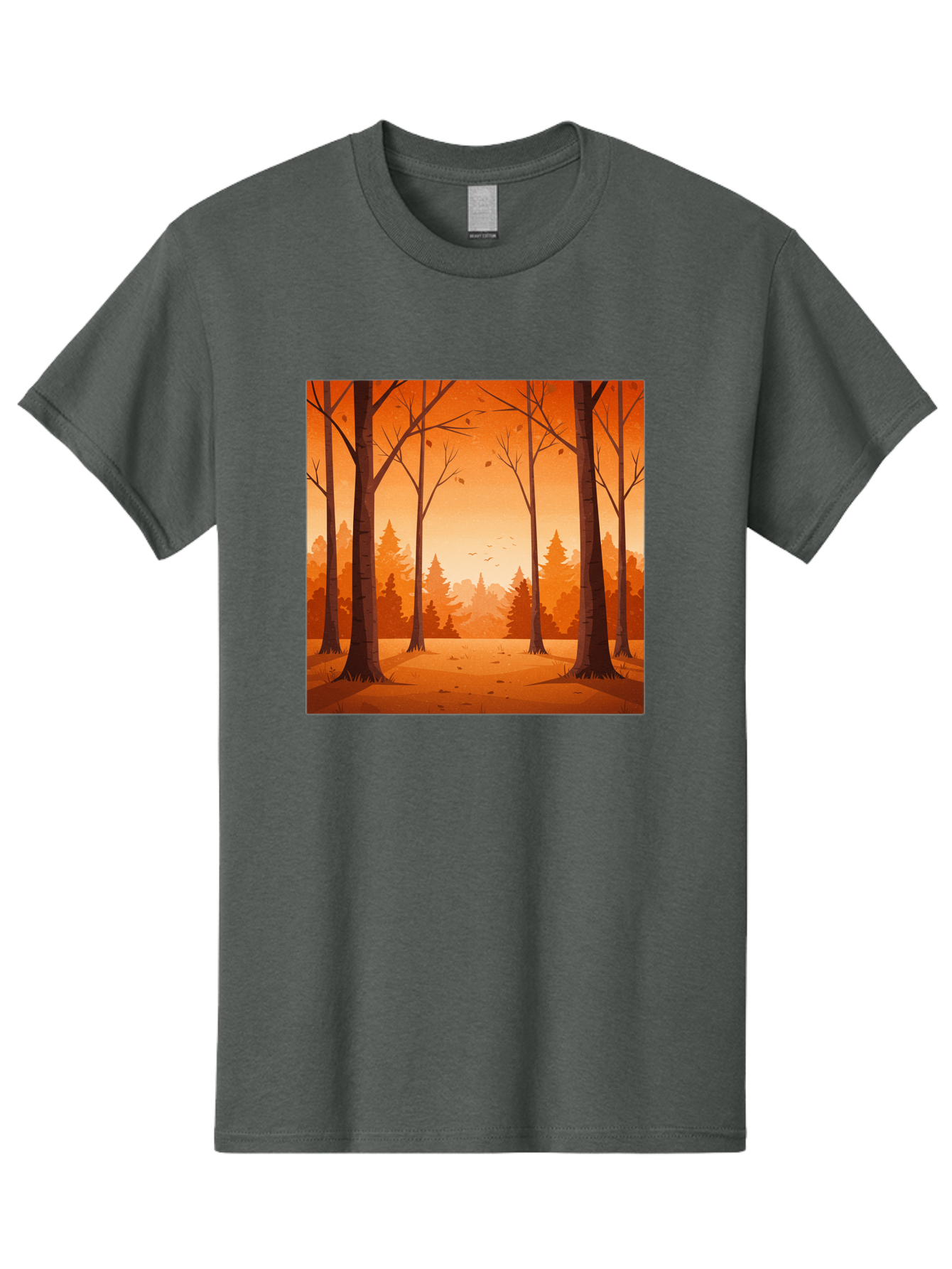 Forest-Landscape Men'S Graphic Tee, 100% Cotton, Comfortable Casual Summer Wear, Machine Washable, Vintage Camera, Old Camera, Antique Camera, Black Camera, Classic Photography, Photography Equipment, Nostalgic Device, Film Camera, Camera Art Baf098