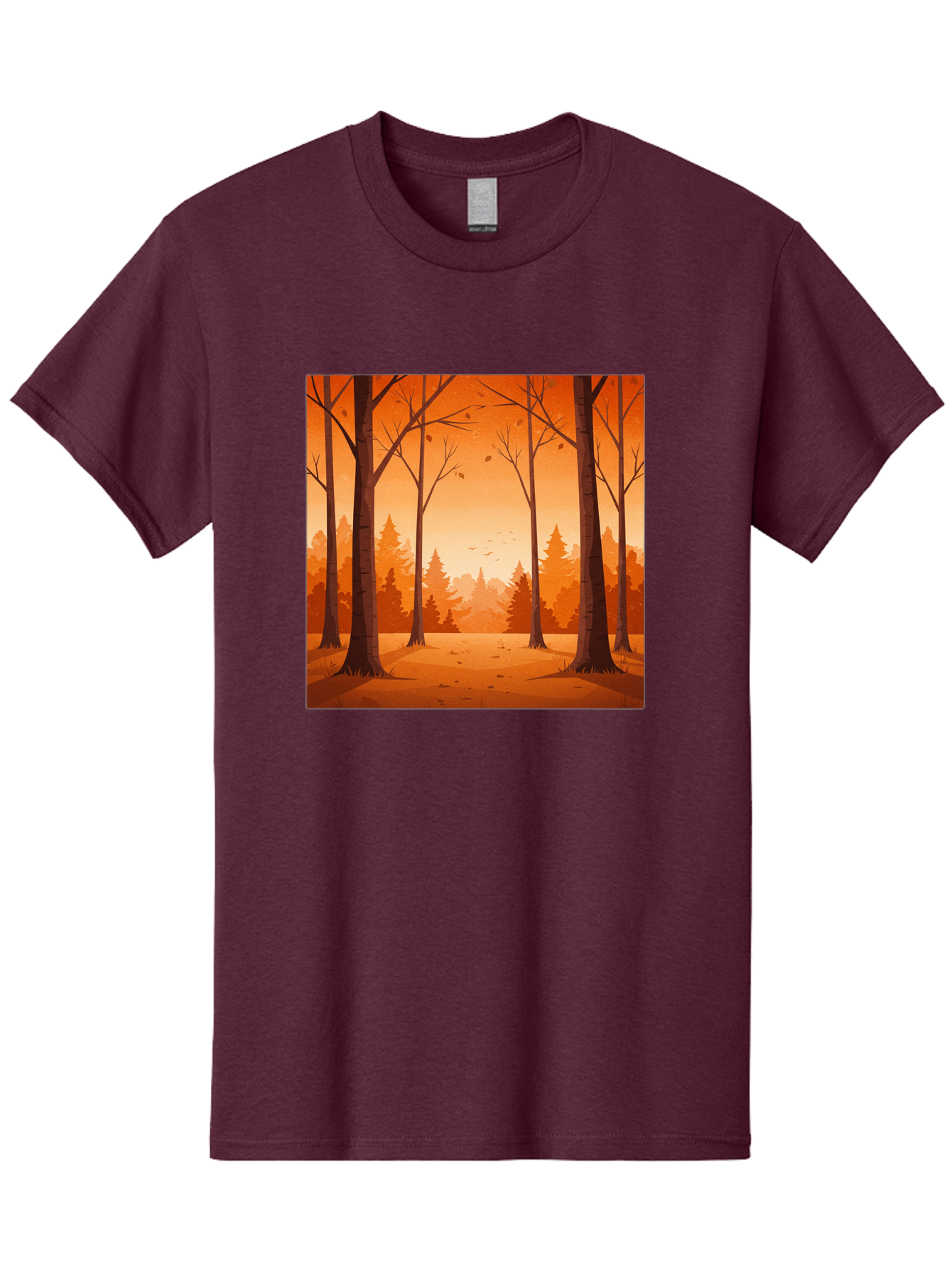 Forest-Landscape Men'S Graphic Tee, 100% Cotton, Comfortable Casual Summer Wear, Machine Washable, Vintage Camera, Old Camera, Antique Camera, Black Camera, Classic Photography, Photography Equipment, Nostalgic Device, Film Camera, Camera Art Baf098