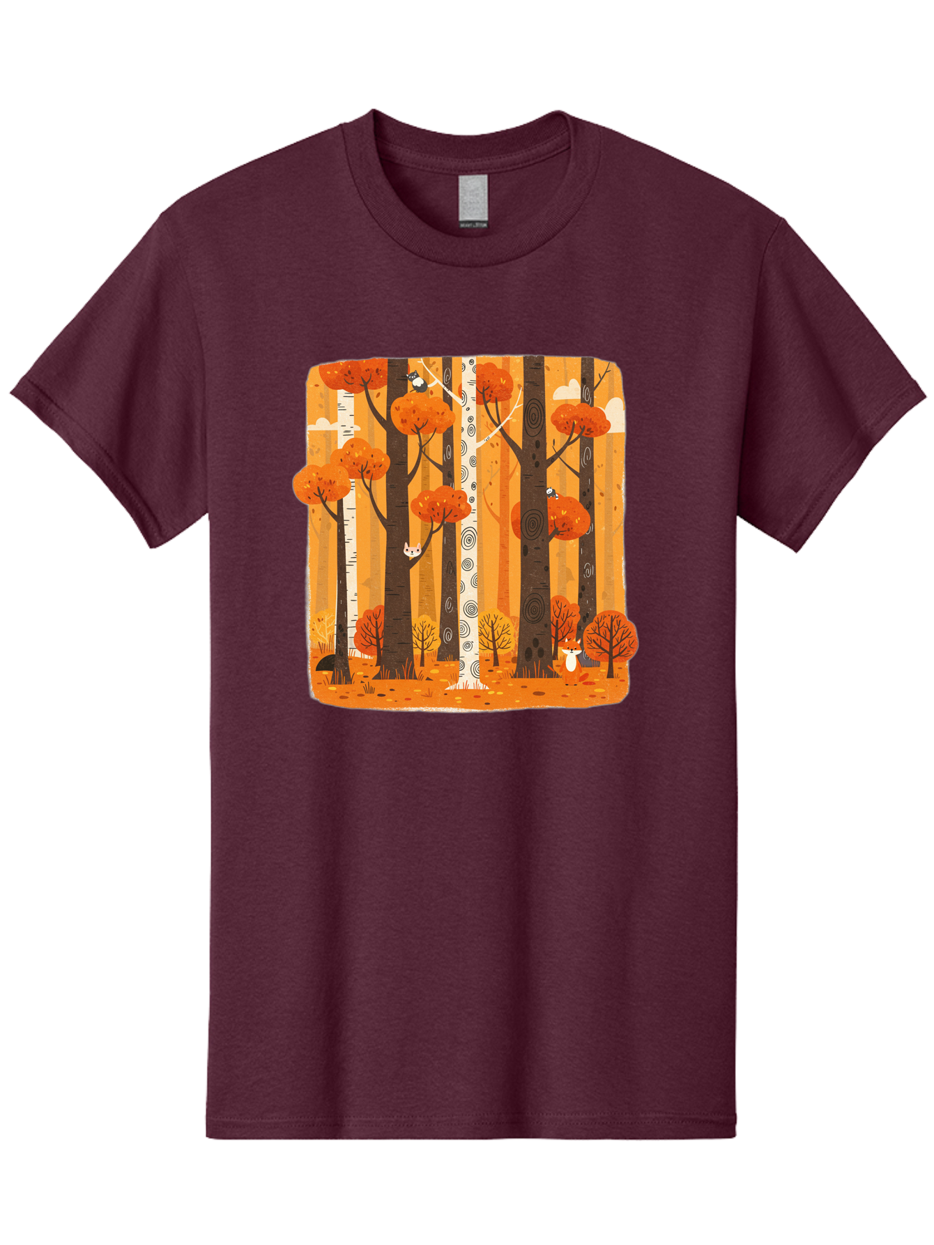 Forest-Scene Men'S Graphic Tee, 100% Cotton, Comfortable Casual Summer Wear, Machine Washable, Vintage Camera, Old Camera, Antique Camera, Black Camera, Classic Photography, Photography Equipment, Nostalgic Device, Film Camera, Camera Art Baf100
