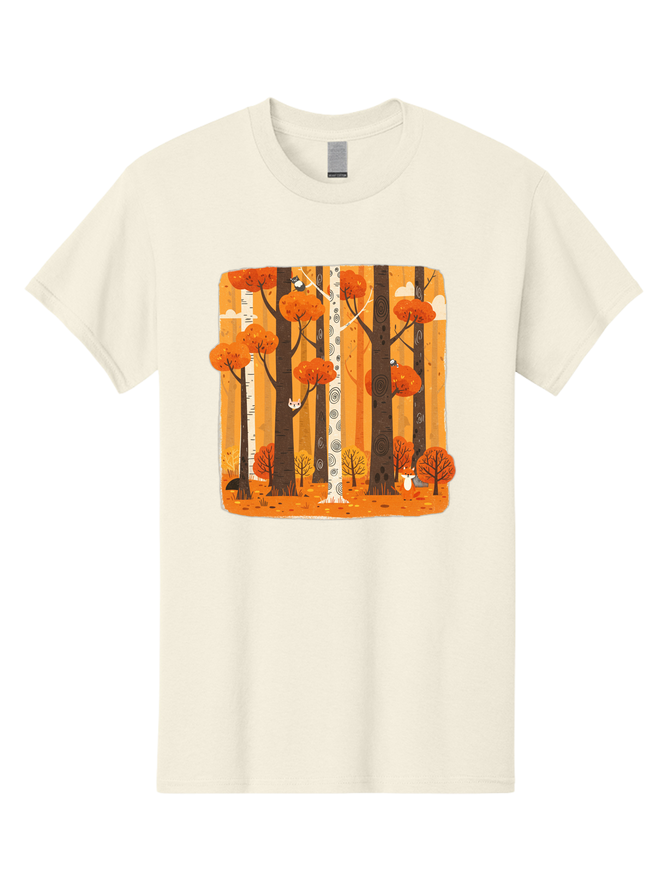 Forest-Scene Men'S Graphic Tee, 100% Cotton, Comfortable Casual Summer Wear, Machine Washable, Vintage Camera, Old Camera, Antique Camera, Black Camera, Classic Photography, Photography Equipment, Nostalgic Device, Film Camera, Camera Art Baf100