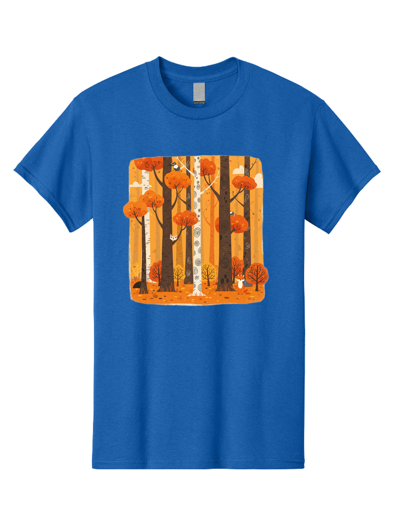 Forest-Scene Men'S Graphic Tee, 100% Cotton, Comfortable Casual Summer Wear, Machine Washable, Vintage Camera, Old Camera, Antique Camera, Black Camera, Classic Photography, Photography Equipment, Nostalgic Device, Film Camera, Camera Art Baf100