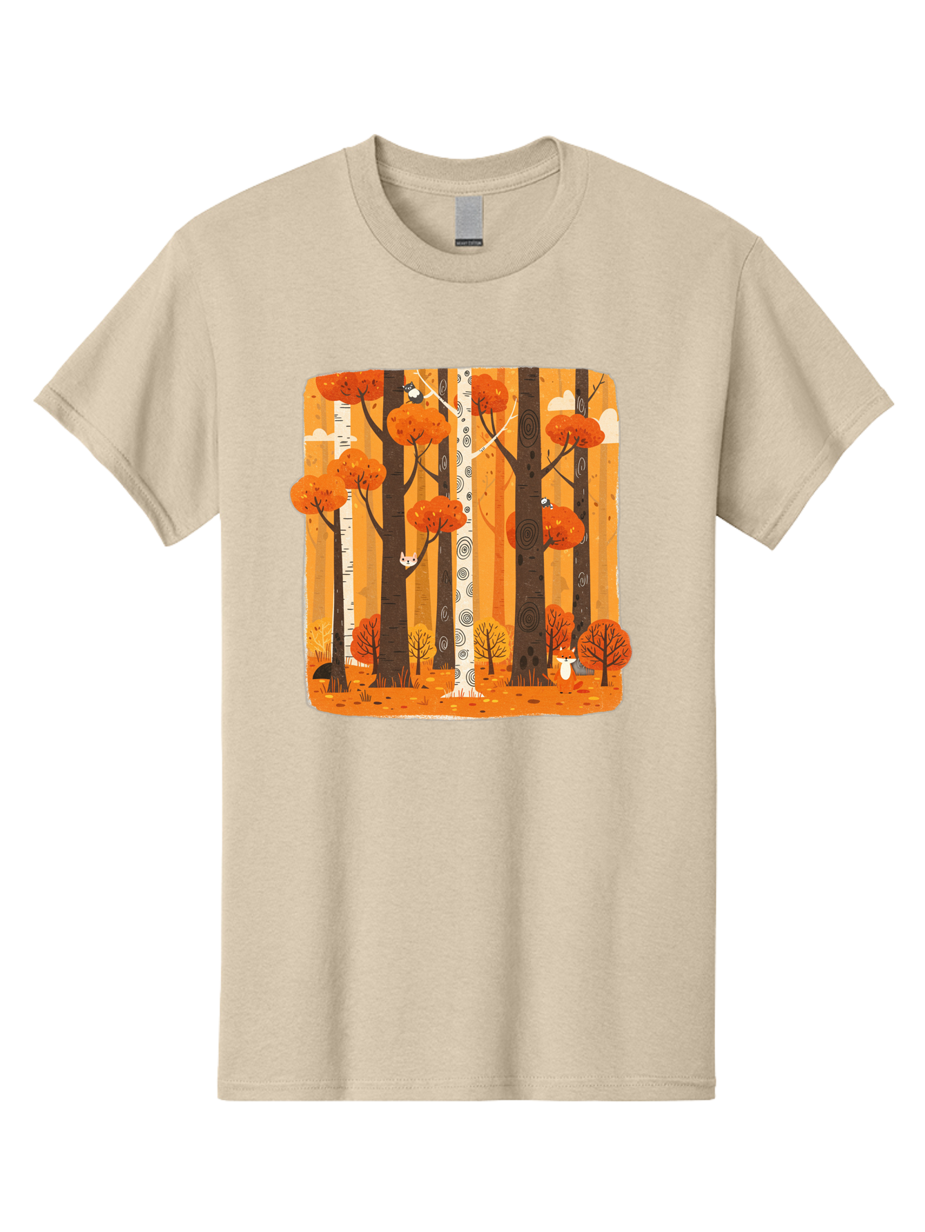 Forest-Scene Men'S Graphic Tee, 100% Cotton, Comfortable Casual Summer Wear, Machine Washable, Vintage Camera, Old Camera, Antique Camera, Black Camera, Classic Photography, Photography Equipment, Nostalgic Device, Film Camera, Camera Art Baf100