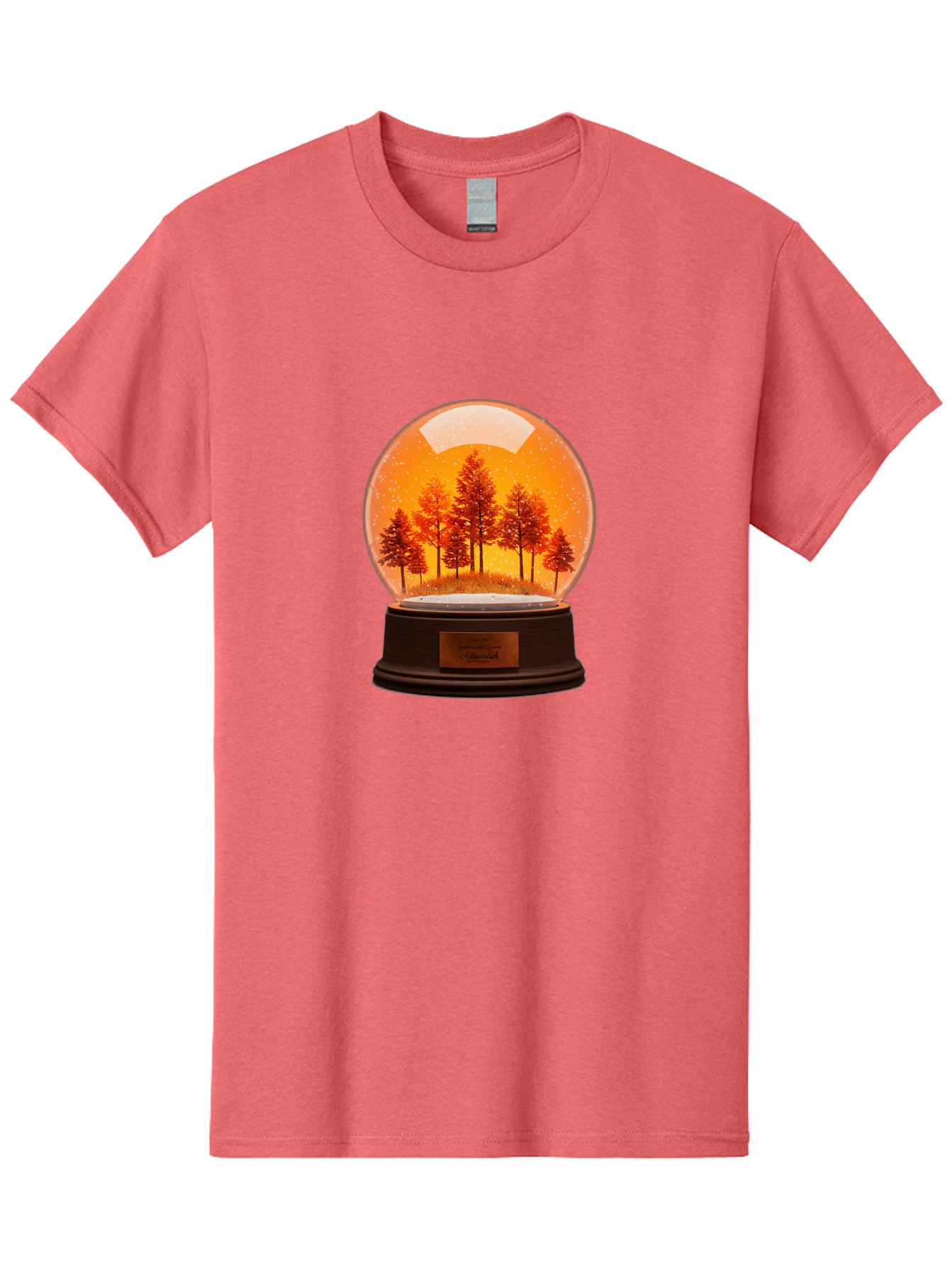 Forest-Snow-Globe Men'S Graphic Tee, 100% Cotton, Comfortable Casual Summer Wear, Machine Washable, Vintage Camera, Old Camera, Antique Camera, Black Camera, Classic Photography, Photography Equipment, Nostalgic Device, Film Camera, Camera Art Baf101