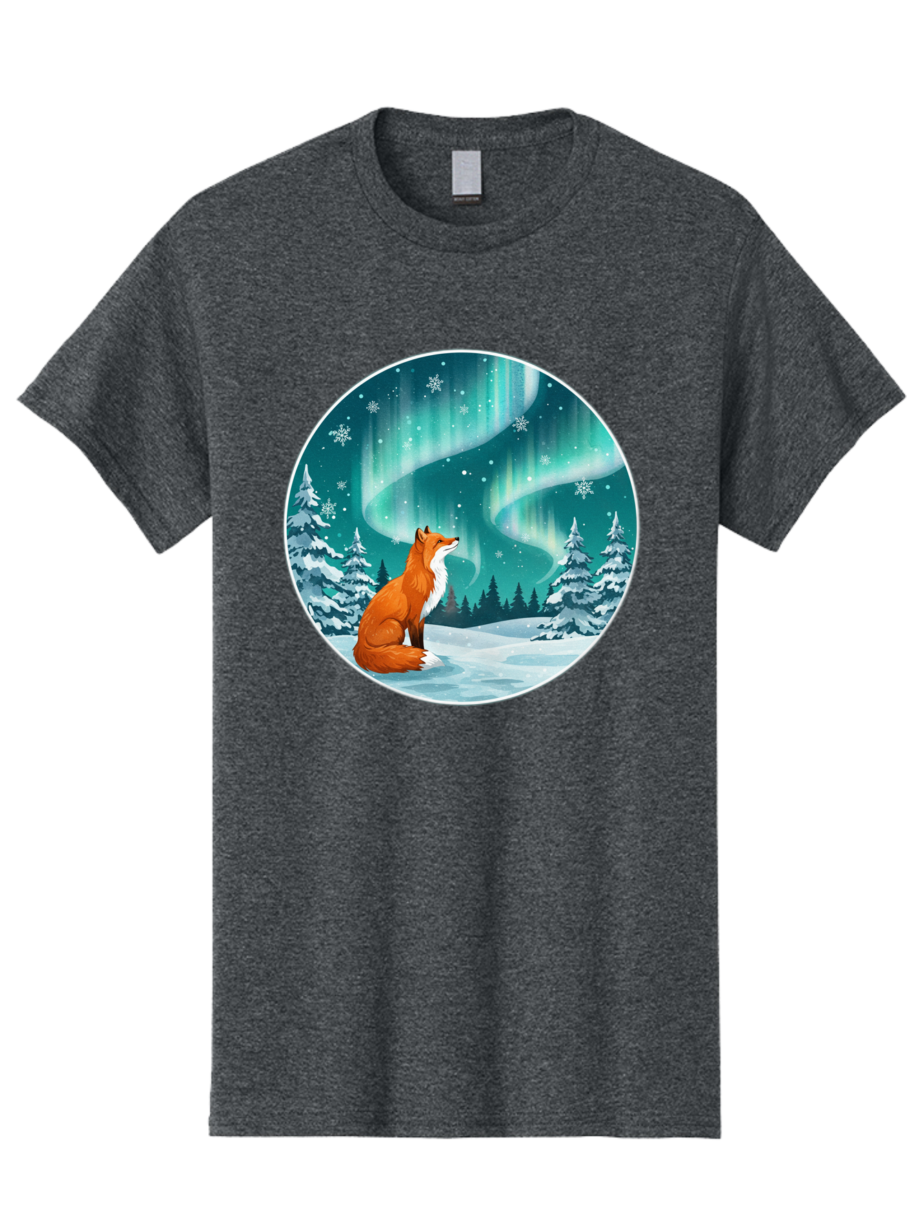 Fox-And-Northern-Lights Men'S Graphic Tee, 100% Cotton, Comfortable Casual Summer Wear, Machine Washable, Vintage Camera, Old Camera, Antique Camera, Black Camera, Classic Photography, Photography Equipment, Nostalgic Device, Film Camera, Baf105