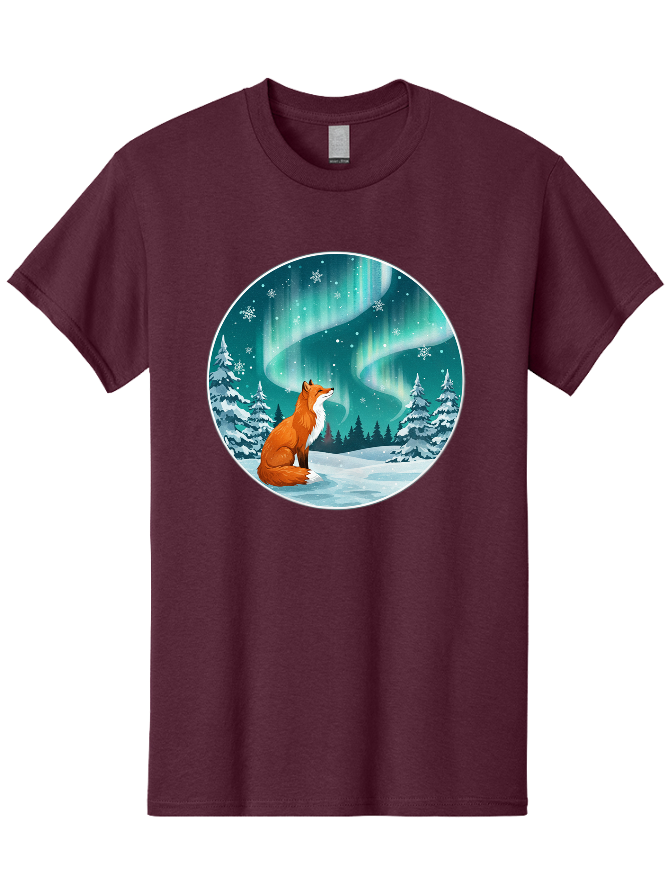Fox-And-Northern-Lights Men'S Graphic Tee, 100% Cotton, Comfortable Casual Summer Wear, Machine Washable, Vintage Camera, Old Camera, Antique Camera, Black Camera, Classic Photography, Photography Equipment, Nostalgic Device, Film Camera, Baf105