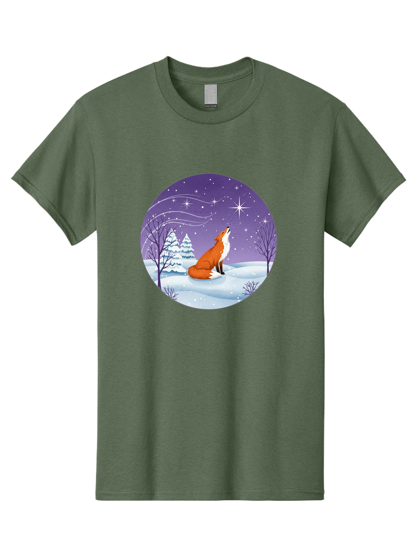 Fox-At-Night Men'S Graphic Tee, 100% Cotton, Comfortable Casual Summer Wear, Machine Washable, Vintage Camera, Old Camera, Antique Camera, Black Camera, Classic Photography, Photography Equipment, Nostalgic Device, Film Camera, Camera Art Baf107