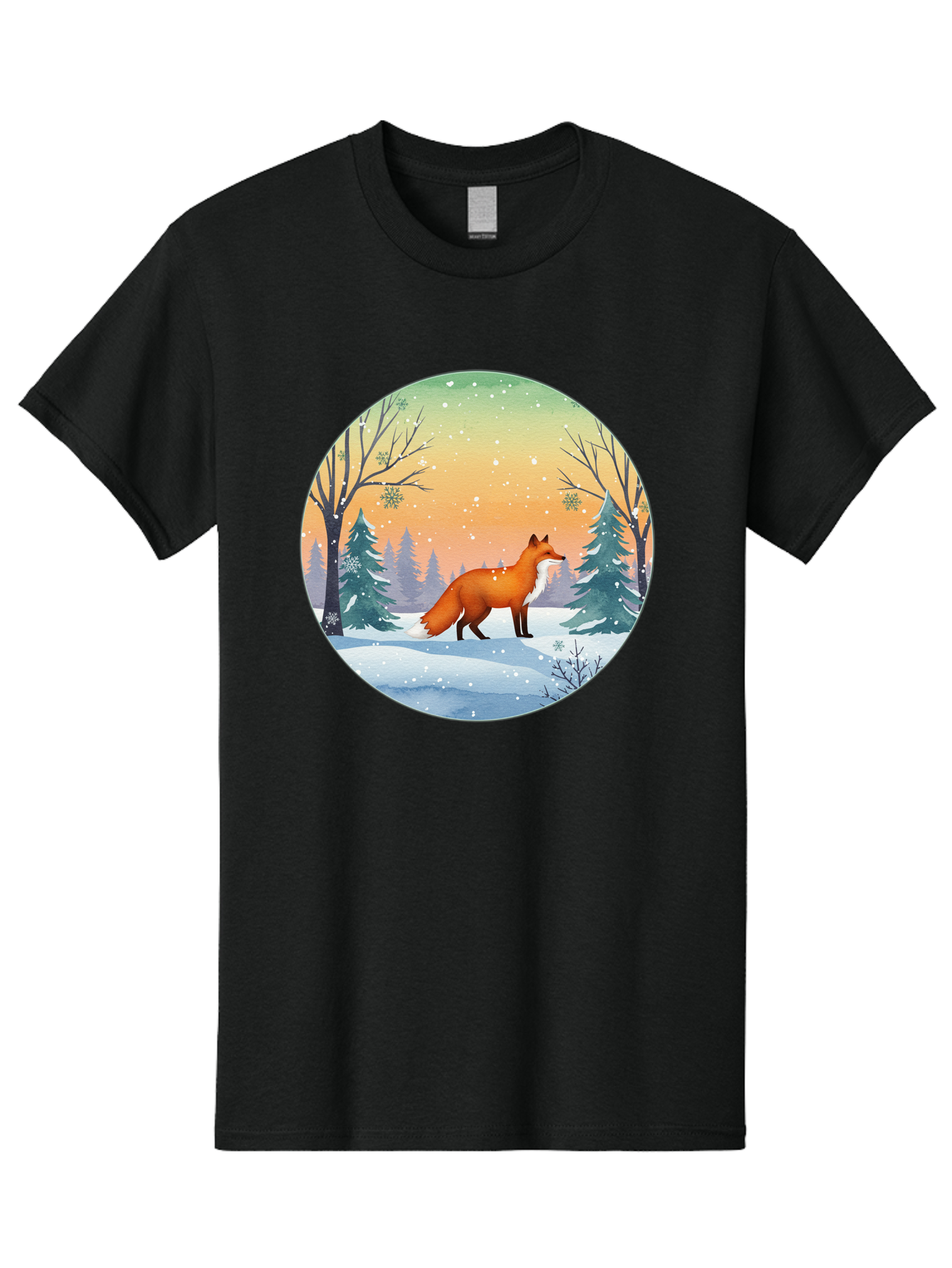Fox-In-Winter Men'S Graphic Tee, 100% Cotton, Comfortable Casual Summer Wear, Machine Washable, Vintage Camera, Old Camera, Antique Camera, Black Camera, Classic Photography, Photography Equipment, Nostalgic Device, Film Camera, Camera Art Baf112