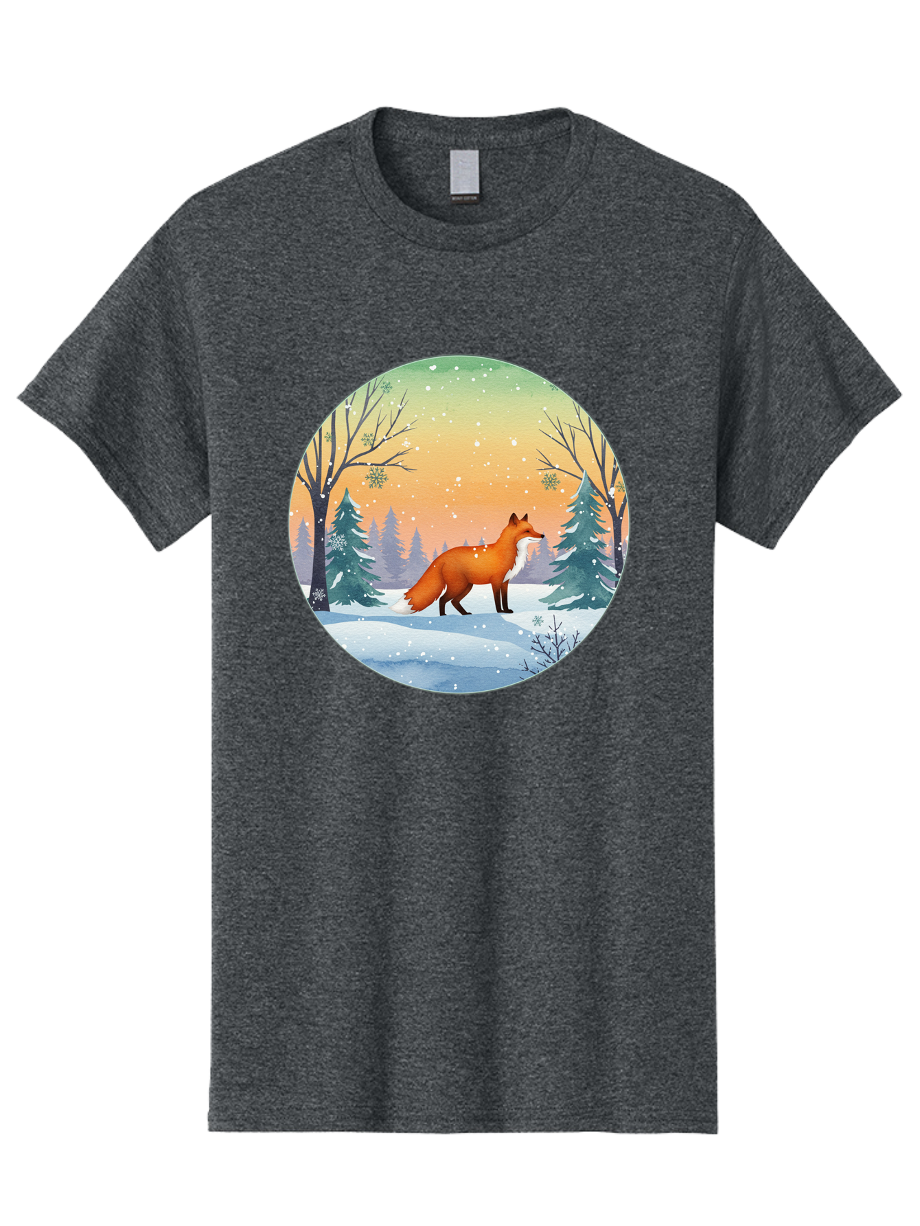 Fox-In-Winter Men'S Graphic Tee, 100% Cotton, Comfortable Casual Summer Wear, Machine Washable, Vintage Camera, Old Camera, Antique Camera, Black Camera, Classic Photography, Photography Equipment, Nostalgic Device, Film Camera, Camera Art Baf112
