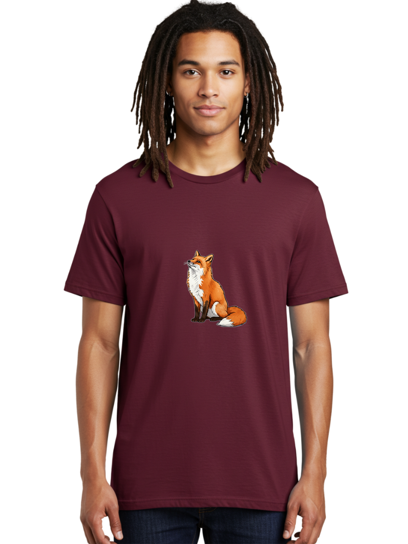 Fox Men'S Graphic Tee, 100% Cotton, Comfortable Casual Summer Wear, Machine Washable, Vintage Camera, Old Camera, Antique Camera, Black Camera, Classic Photography, Photography Equipment, Nostalgic Device, Film Camera, Camera Art Baf113