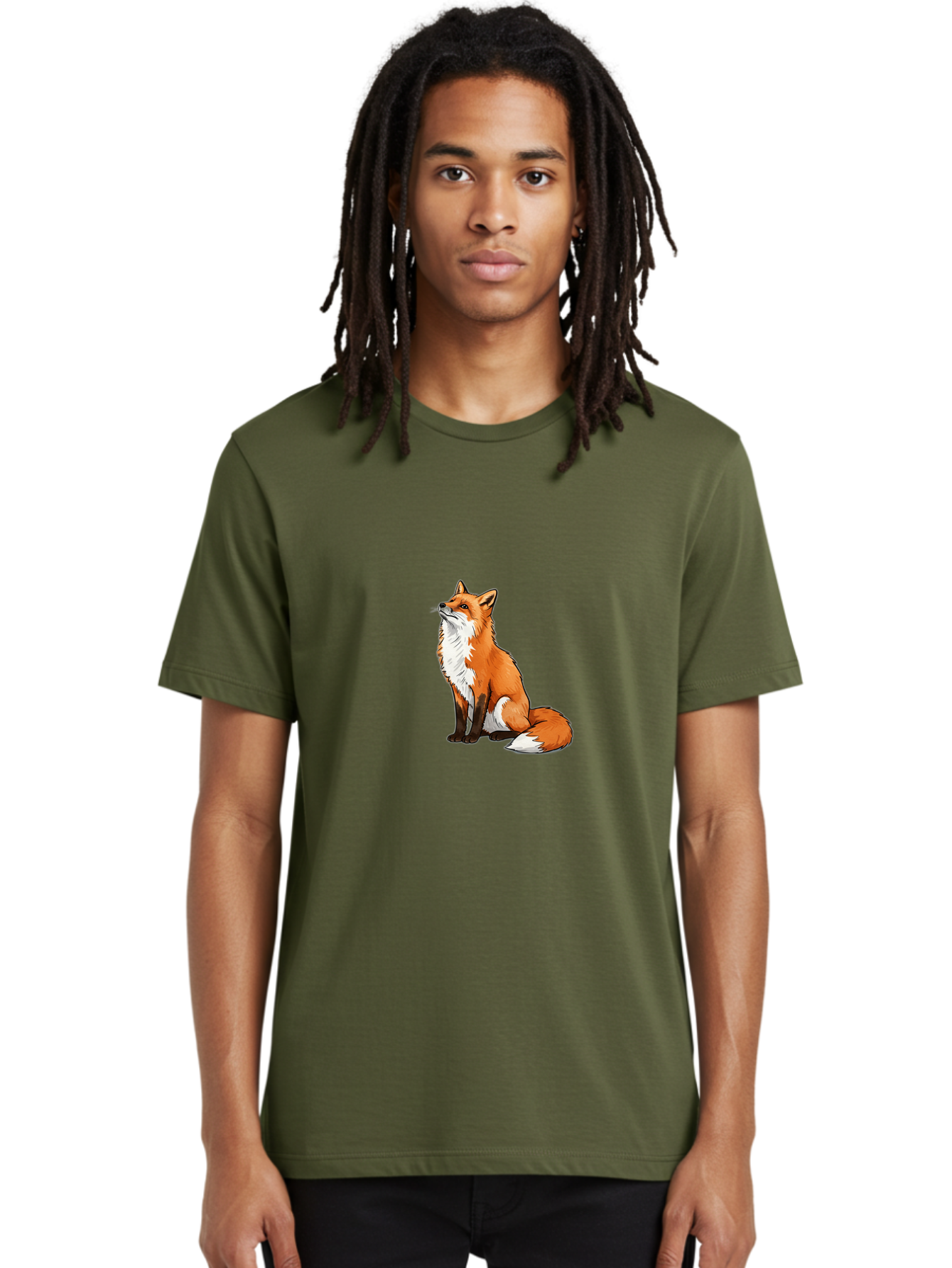 Fox Men'S Graphic Tee, 100% Cotton, Comfortable Casual Summer Wear, Machine Washable, Vintage Camera, Old Camera, Antique Camera, Black Camera, Classic Photography, Photography Equipment, Nostalgic Device, Film Camera, Camera Art Baf113
