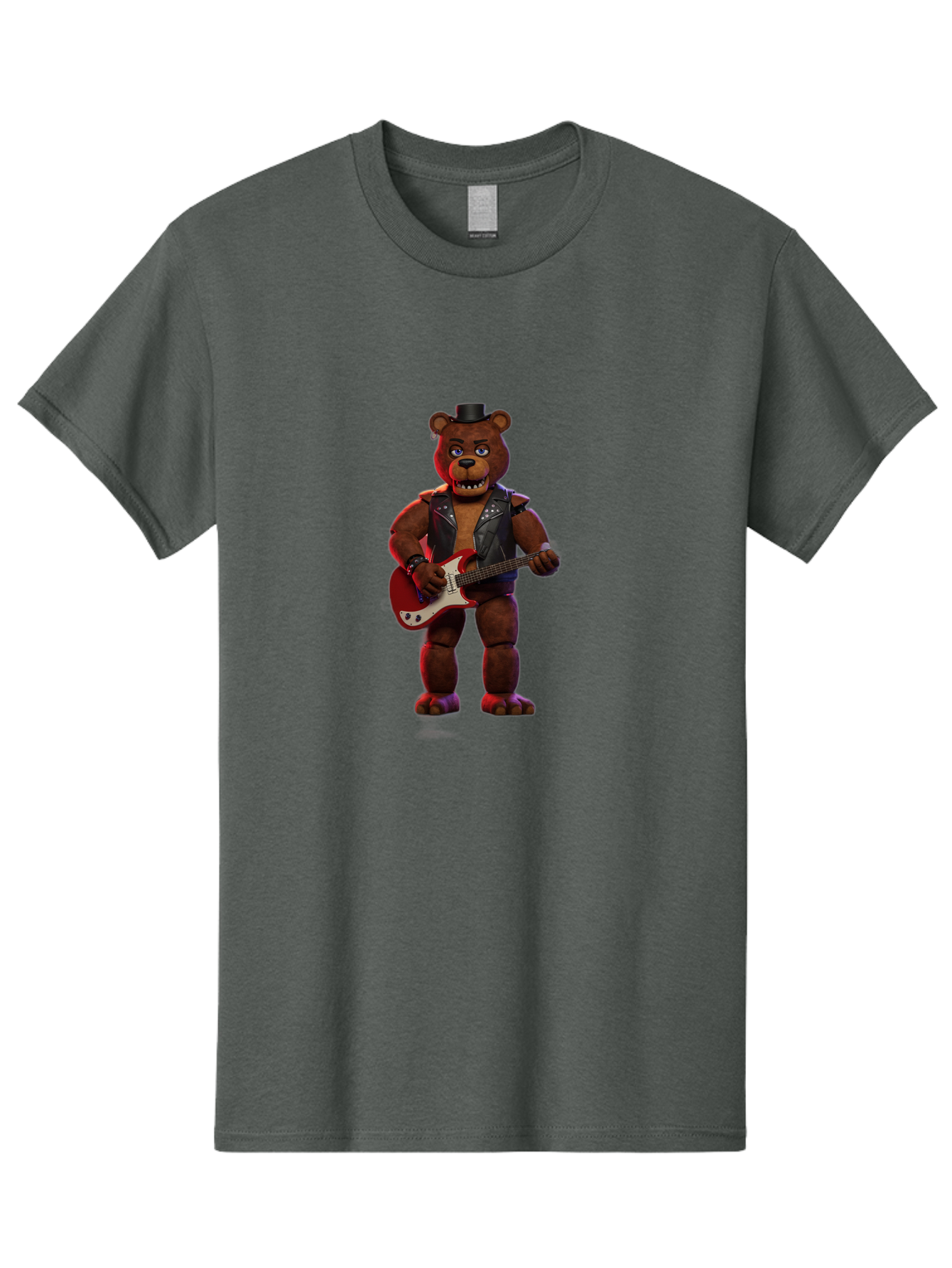 Freddy-Fazbear-2 Men'S Graphic Tee, 100% Cotton, Comfortable Casual Summer Wear, Machine Washable, Vintage Camera, Old Camera, Antique Camera, Black Camera, Classic Photography, Photography Equipment, Nostalgic Device, Film Camera, Camera Art Baf115