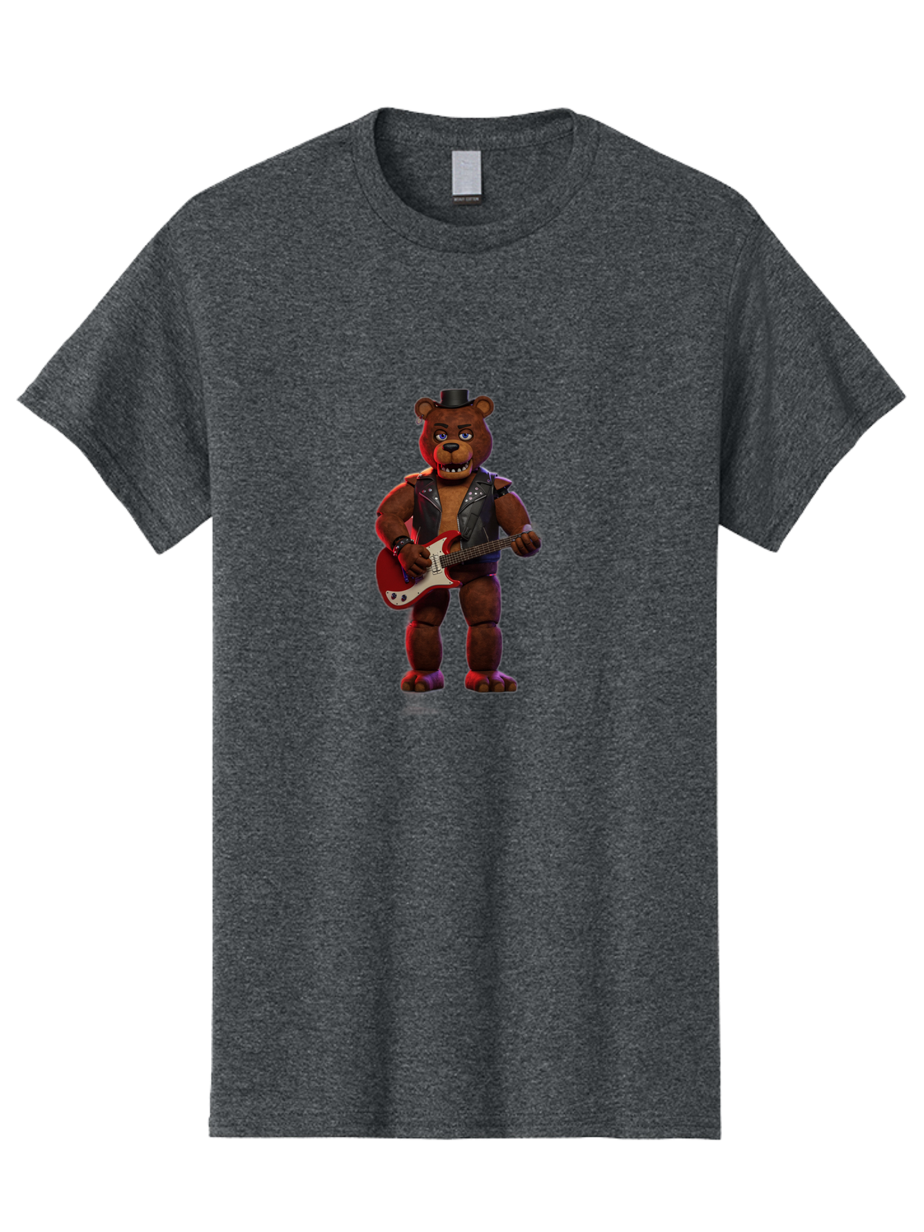 Freddy-Fazbear-2 Men'S Graphic Tee, 100% Cotton, Comfortable Casual Summer Wear, Machine Washable, Vintage Camera, Old Camera, Antique Camera, Black Camera, Classic Photography, Photography Equipment, Nostalgic Device, Film Camera, Camera Art Baf115