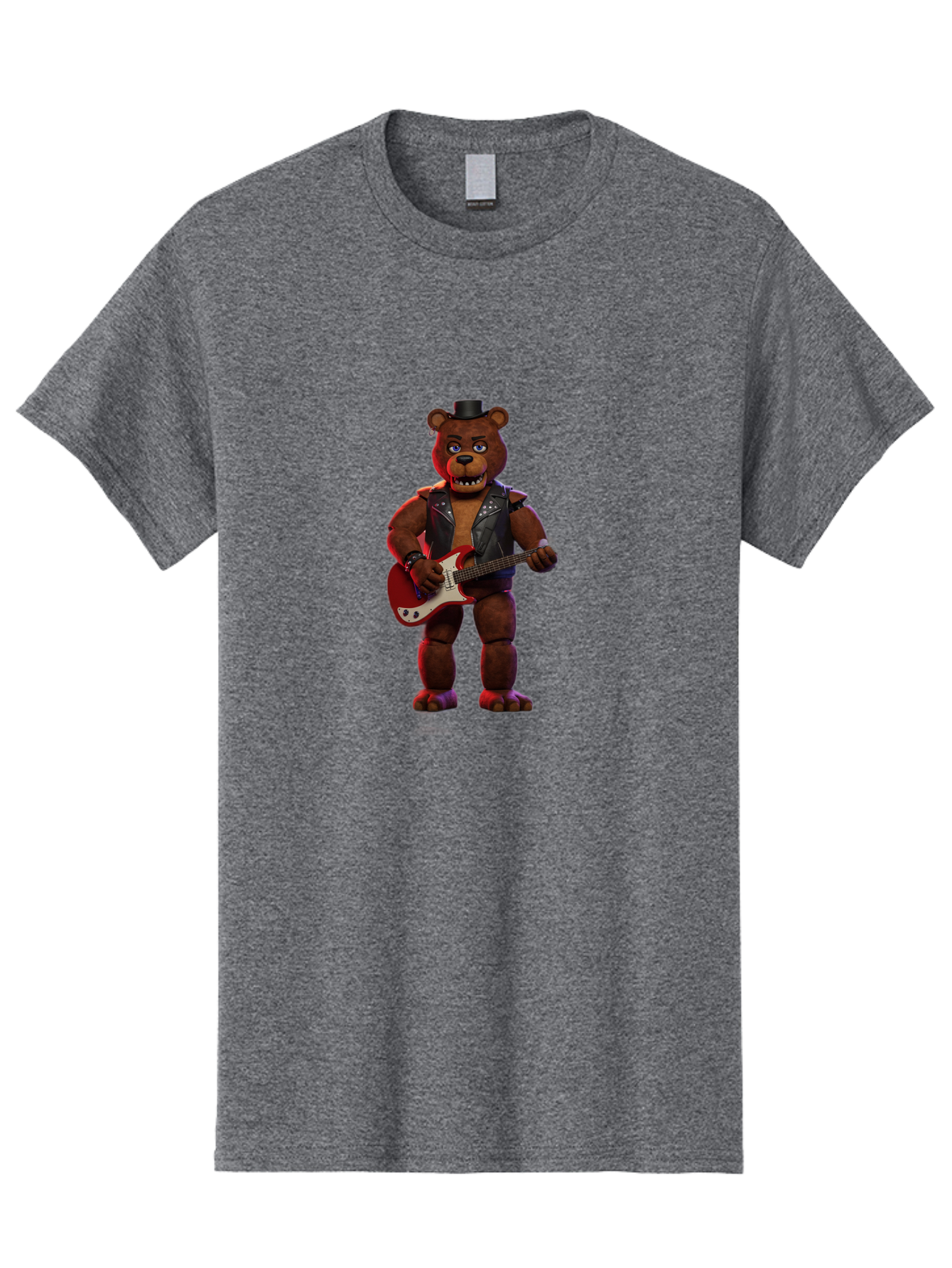 Freddy-Fazbear-2 Men'S Graphic Tee, 100% Cotton, Comfortable Casual Summer Wear, Machine Washable, Vintage Camera, Old Camera, Antique Camera, Black Camera, Classic Photography, Photography Equipment, Nostalgic Device, Film Camera, Camera Art Baf115