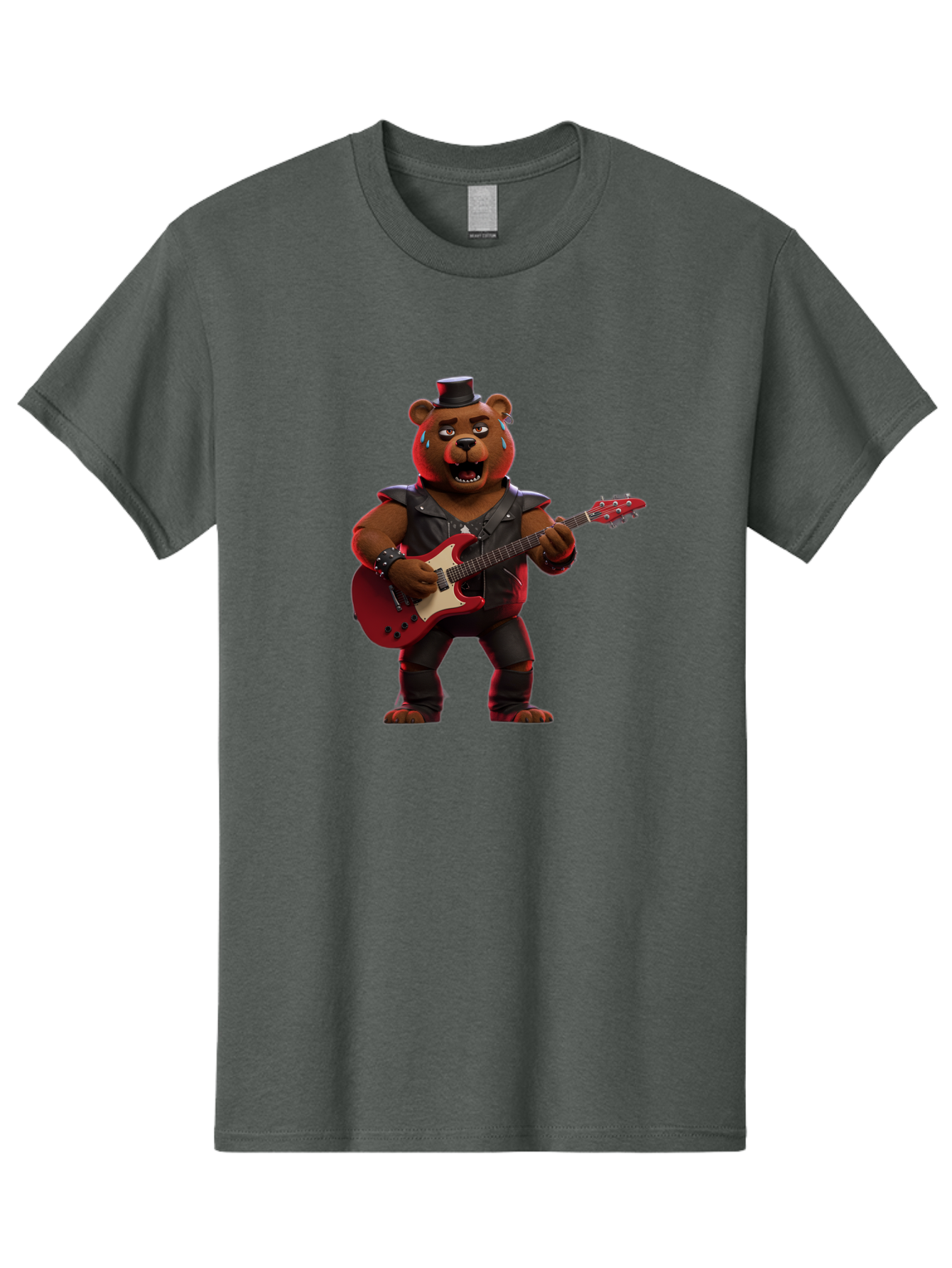 Freddy-Fazbear-4 Men'S Graphic Tee, 100% Cotton, Comfortable Casual Summer Wear, Machine Washable, Vintage Camera, Old Camera, Antique Camera, Black Camera, Classic Photography, Photography Equipment, Nostalgic Device, Film Camera, Camera Art Baf117