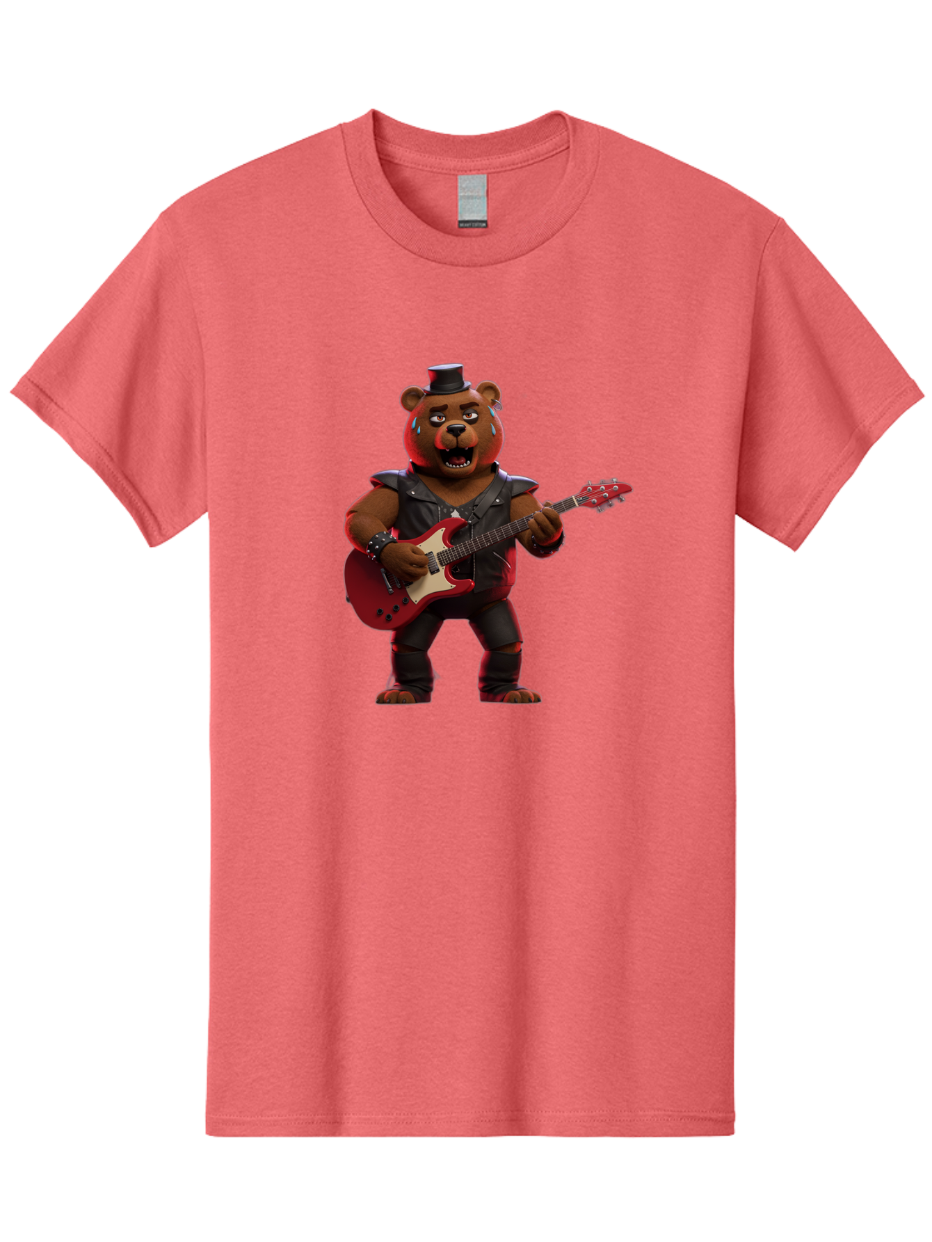 Freddy-Fazbear-4 Men'S Graphic Tee, 100% Cotton, Comfortable Casual Summer Wear, Machine Washable, Vintage Camera, Old Camera, Antique Camera, Black Camera, Classic Photography, Photography Equipment, Nostalgic Device, Film Camera, Camera Art Baf117