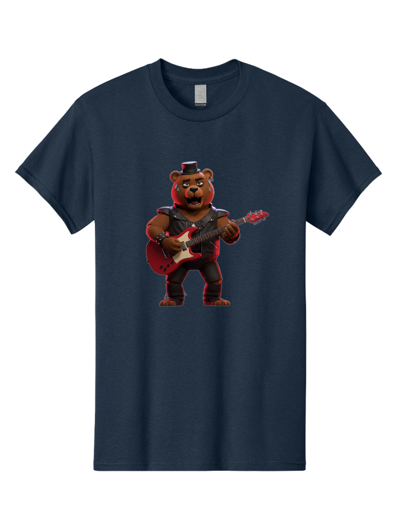 Freddy-Fazbear-4 Men'S Graphic Tee, 100% Cotton, Comfortable Casual Summer Wear, Machine Washable, Vintage Camera, Old Camera, Antique Camera, Black Camera, Classic Photography, Photography Equipment, Nostalgic Device, Film Camera, Camera Art Baf117