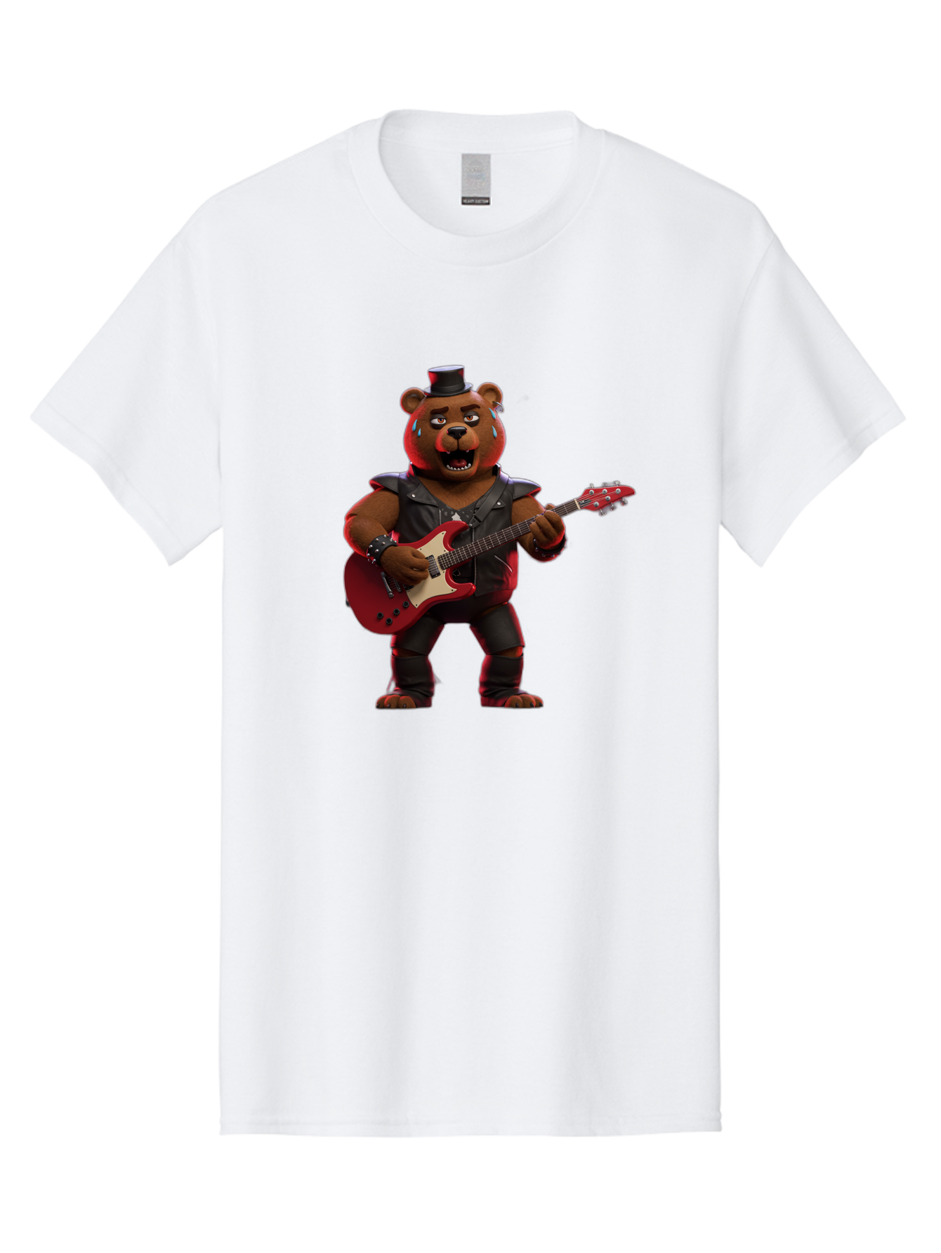 Freddy-Fazbear-4 Men'S Graphic Tee, 100% Cotton, Comfortable Casual Summer Wear, Machine Washable, Vintage Camera, Old Camera, Antique Camera, Black Camera, Classic Photography, Photography Equipment, Nostalgic Device, Film Camera, Camera Art Baf117
