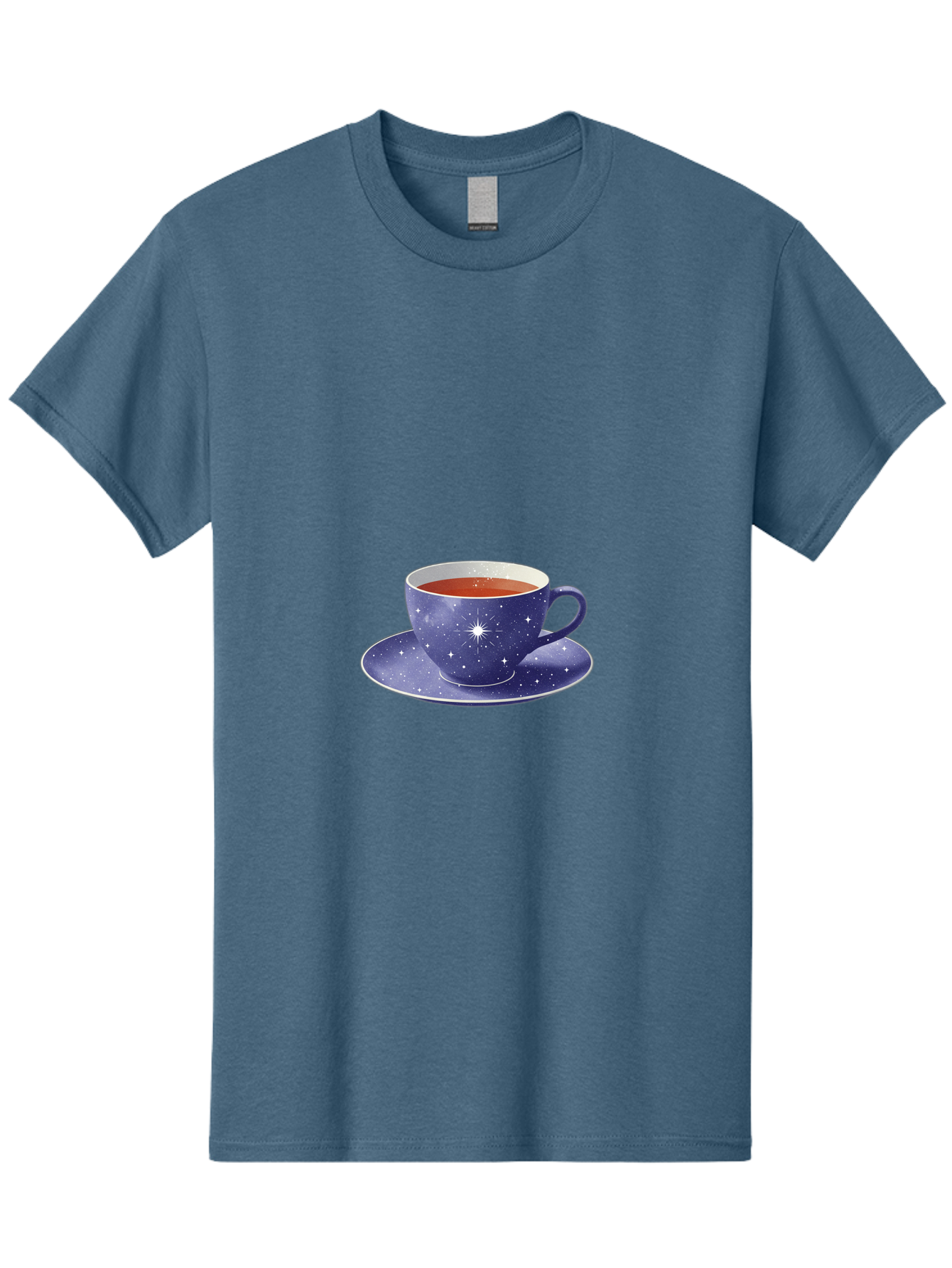 Galaxy-Tea-Cup Men'S Graphic Tee, 100% Cotton, Comfortable Casual Summer Wear, Machine Washable, Vintage Camera, Old Camera, Antique Camera, Black Camera, Classic Photography, Photography Equipment, Nostalgic Device, Film Camera, Camera Art Baf122