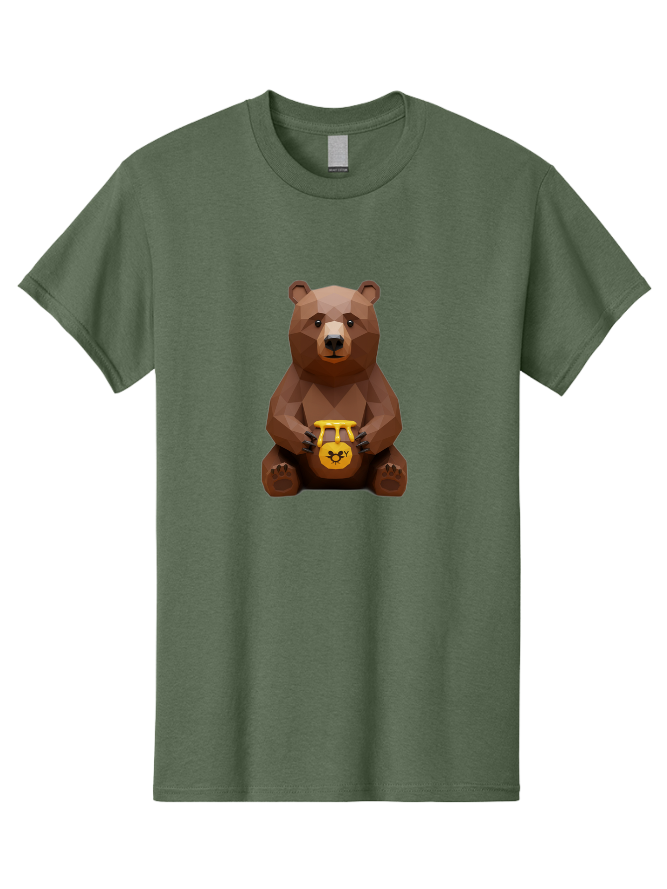 Geometric-Bear-1 Men'S Graphic Tee, 100% Cotton, Comfortable Casual Summer Wear, Machine Washable, Vintage Camera, Old Camera, Antique Camera, Black Camera, Classic Photography, Photography Equipment, Nostalgic Device, Film Camera, Camera Art Baf123