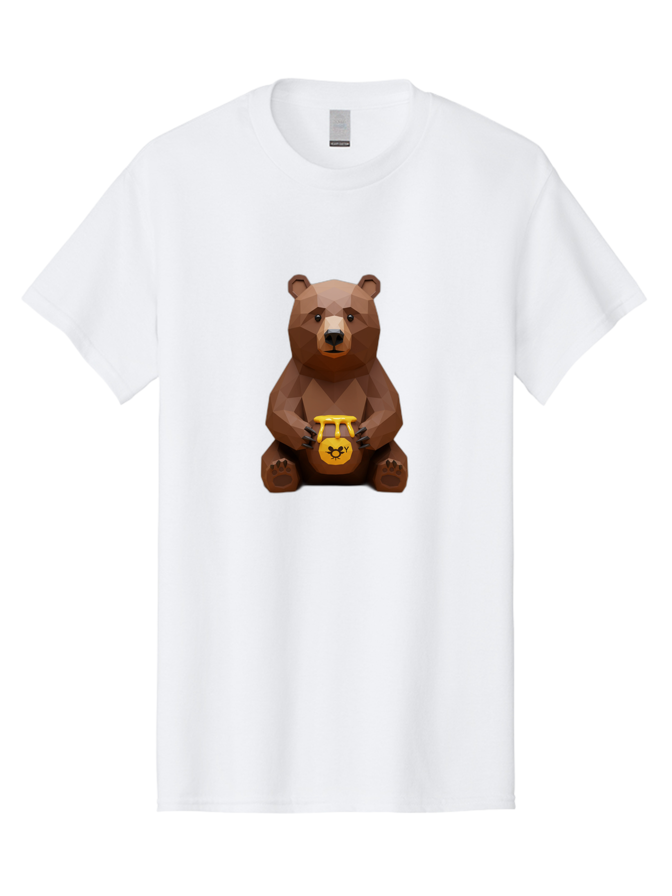 Geometric-Bear-1 Men'S Graphic Tee, 100% Cotton, Comfortable Casual Summer Wear, Machine Washable, Vintage Camera, Old Camera, Antique Camera, Black Camera, Classic Photography, Photography Equipment, Nostalgic Device, Film Camera, Camera Art Baf123