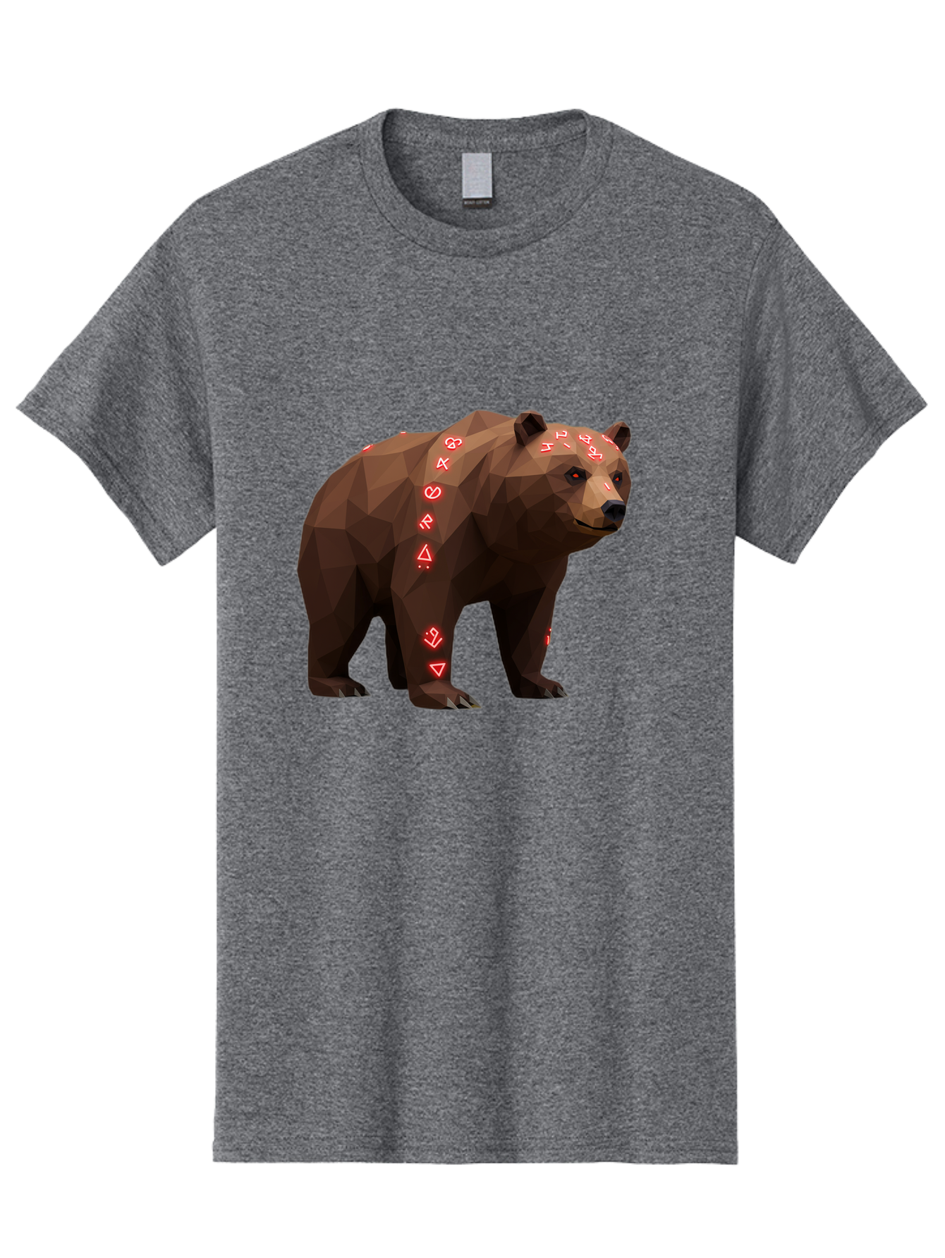 Geometric-Bear Men'S Graphic Tee, 100% Cotton, Comfortable Casual Summer Wear, Machine Washable, Vintage Camera, Old Camera, Antique Camera, Black Camera, Classic Photography, Photography Equipment, Nostalgic Device, Film Camera, Camera Art Baf125