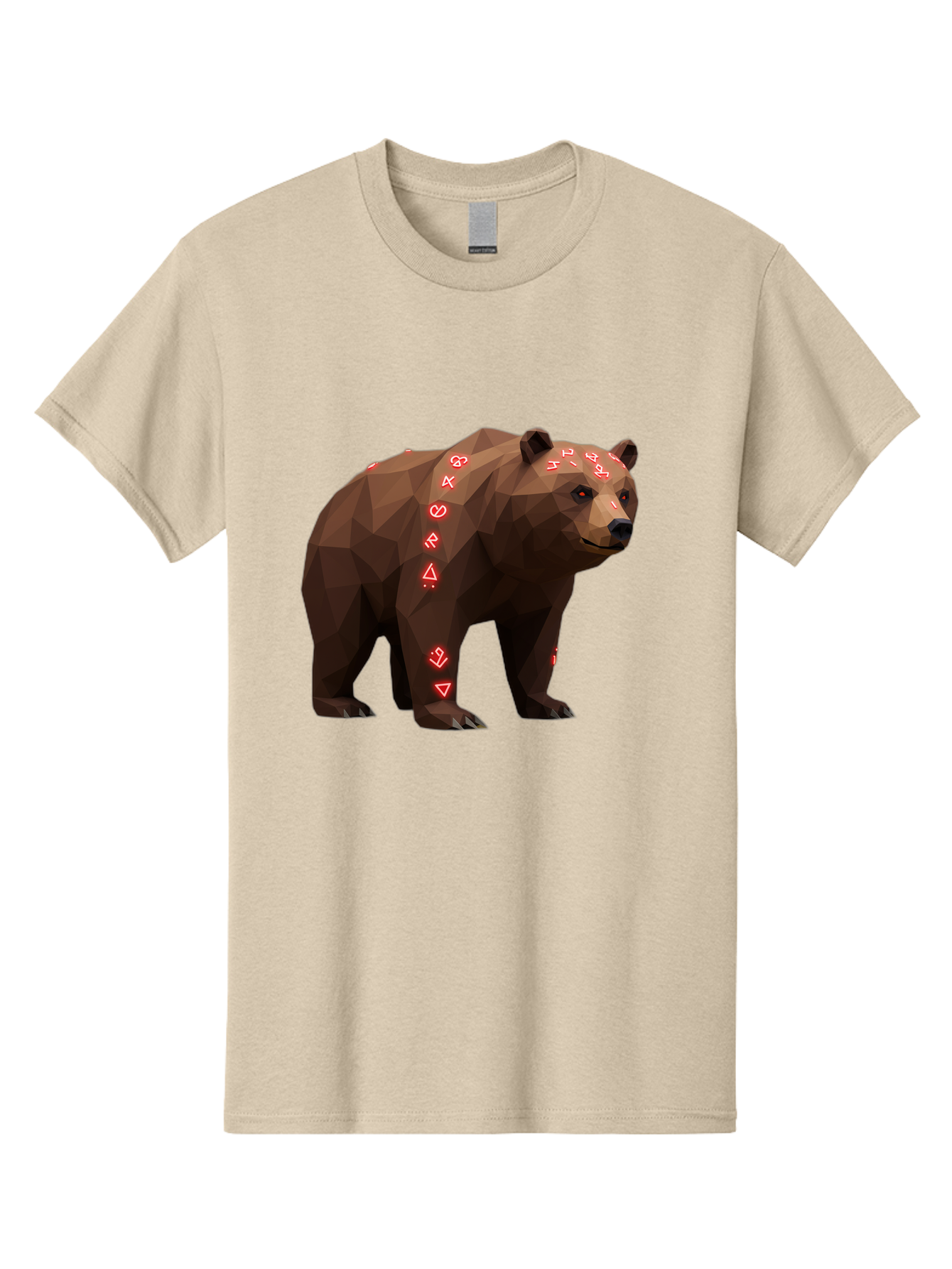 Geometric-Bear Men'S Graphic Tee, 100% Cotton, Comfortable Casual Summer Wear, Machine Washable, Vintage Camera, Old Camera, Antique Camera, Black Camera, Classic Photography, Photography Equipment, Nostalgic Device, Film Camera, Camera Art Baf125