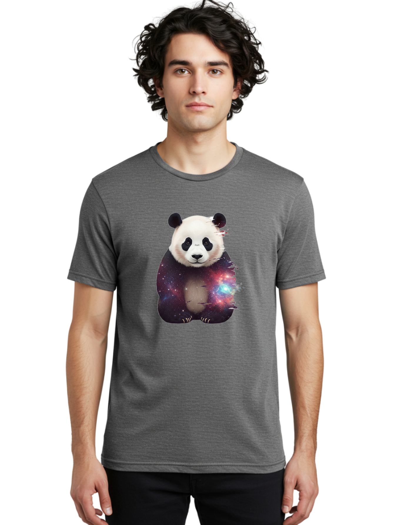Giant-Panda-Space Men'S Graphic Tee, 100% Cotton, Comfortable Casual Summer Wear, Machine Washable, Vintage Camera, Old Camera, Antique Camera, Black Camera, Classic Photography, Photography Equipment, Nostalgic Device, Film Camera, Camera Art Baf126