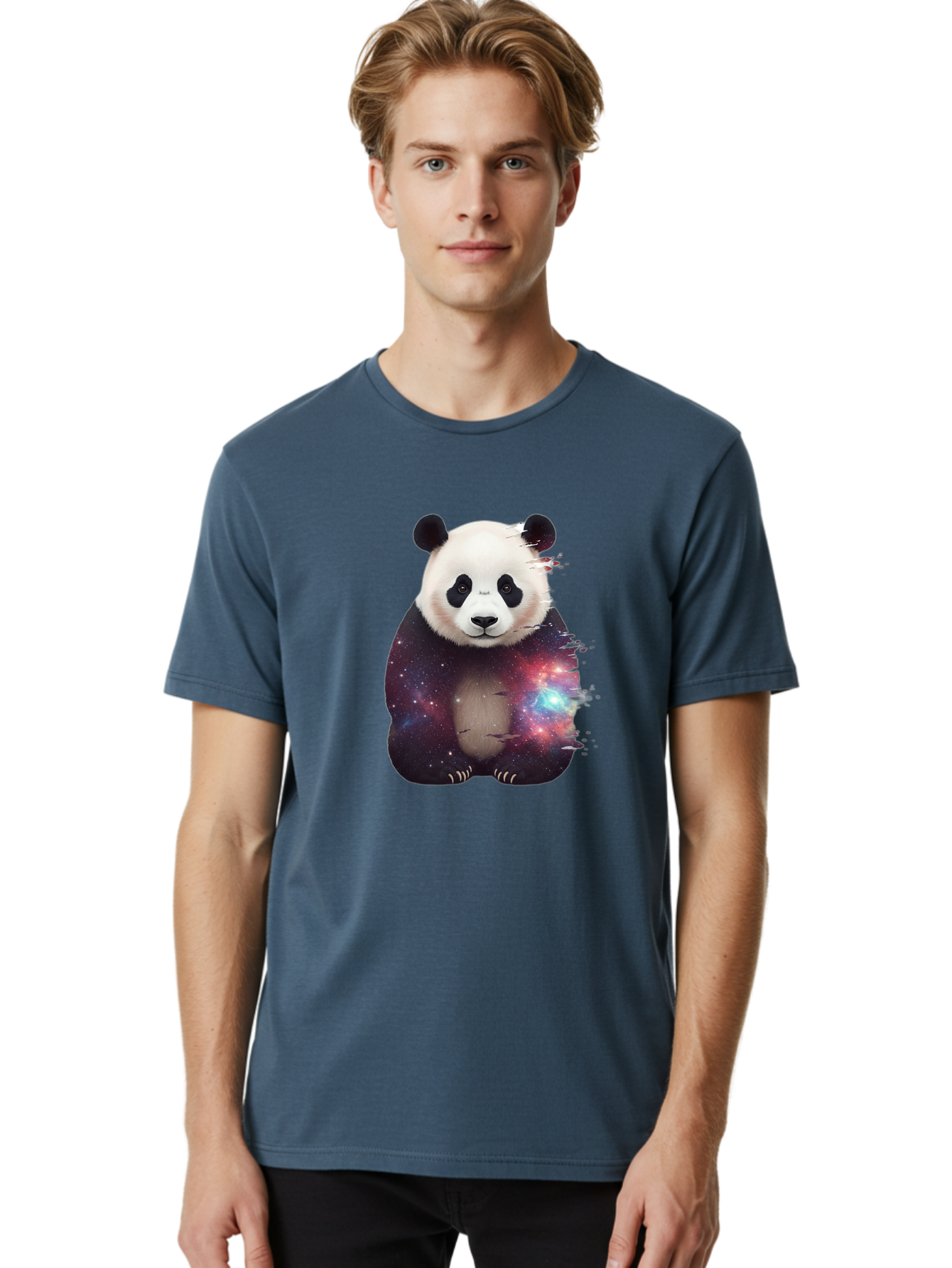 Giant-Panda-Space Men'S Graphic Tee, 100% Cotton, Comfortable Casual Summer Wear, Machine Washable, Vintage Camera, Old Camera, Antique Camera, Black Camera, Classic Photography, Photography Equipment, Nostalgic Device, Film Camera, Camera Art Baf126