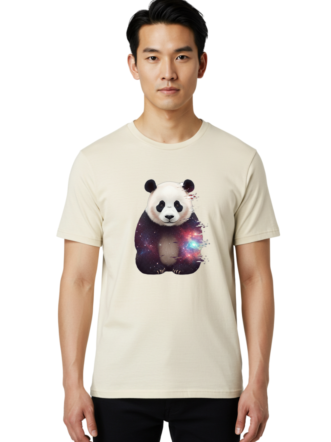 Giant-Panda-Space Men'S Graphic Tee, 100% Cotton, Comfortable Casual Summer Wear, Machine Washable, Vintage Camera, Old Camera, Antique Camera, Black Camera, Classic Photography, Photography Equipment, Nostalgic Device, Film Camera, Camera Art Baf126
