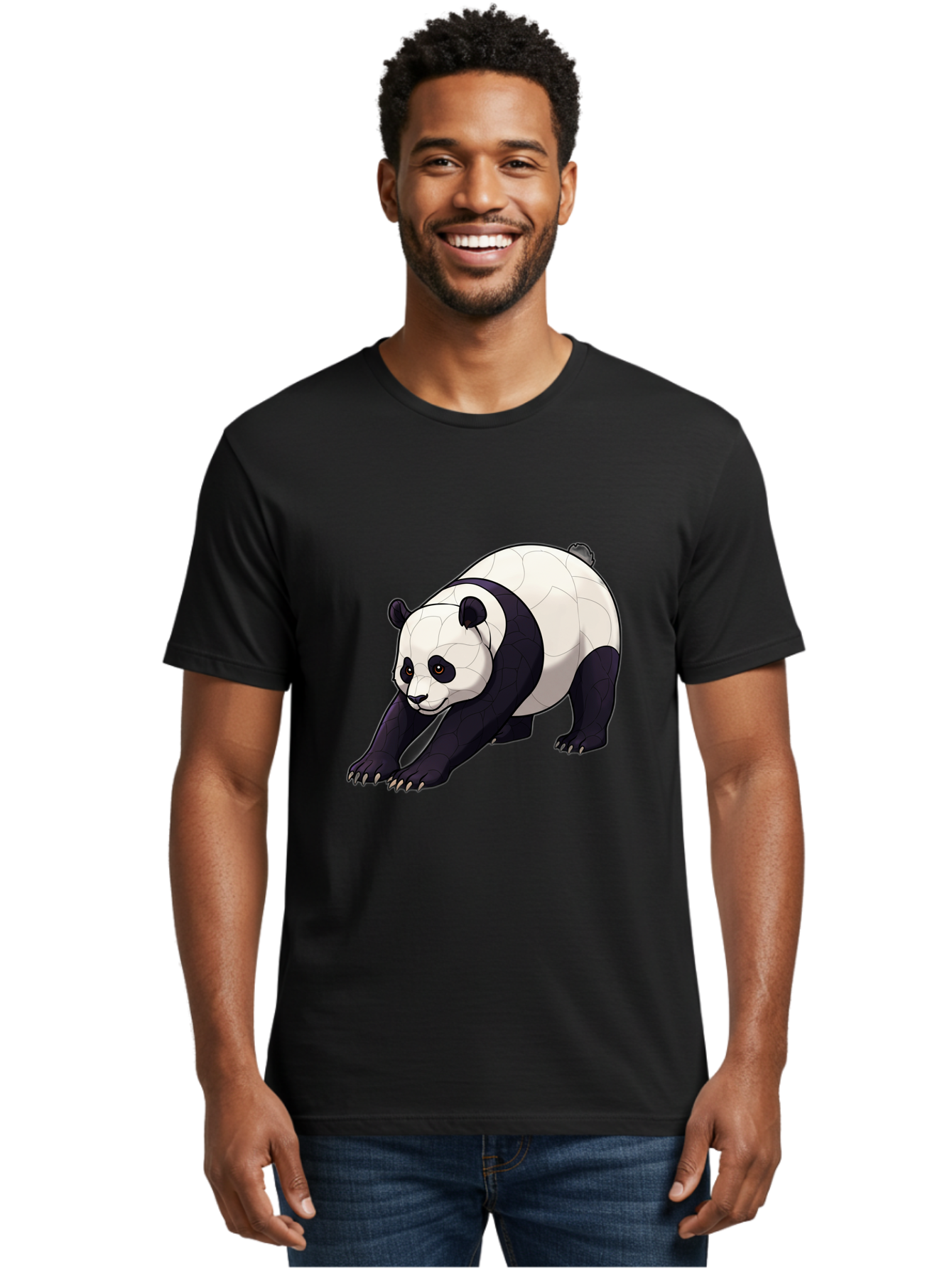 Giant-Panda Men'S Graphic Tee, 100% Cotton, Comfortable Casual Summer Wear, Machine Washable, Vintage Camera, Old Camera, Antique Camera, Black Camera, Classic Photography, Photography Equipment, Nostalgic Device, Film Camera, Camera Art Baf127