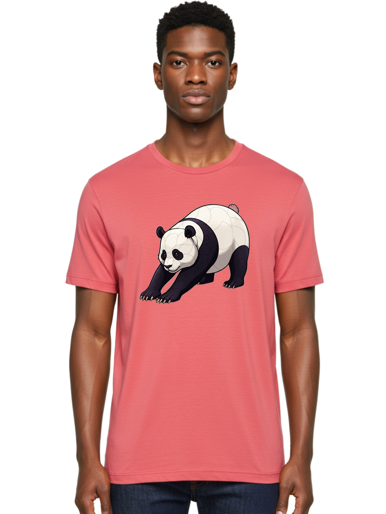 Giant-Panda Men'S Graphic Tee, 100% Cotton, Comfortable Casual Summer Wear, Machine Washable, Vintage Camera, Old Camera, Antique Camera, Black Camera, Classic Photography, Photography Equipment, Nostalgic Device, Film Camera, Camera Art Baf127