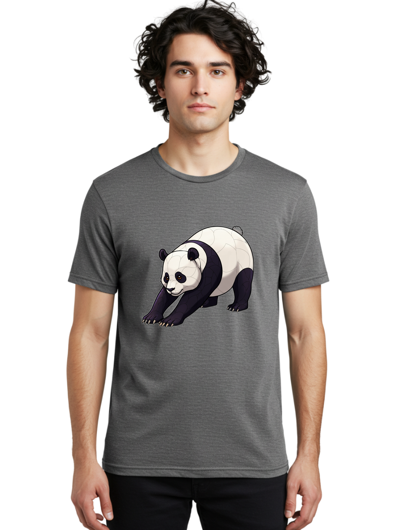 Giant-Panda Men'S Graphic Tee, 100% Cotton, Comfortable Casual Summer Wear, Machine Washable, Vintage Camera, Old Camera, Antique Camera, Black Camera, Classic Photography, Photography Equipment, Nostalgic Device, Film Camera, Camera Art Baf127