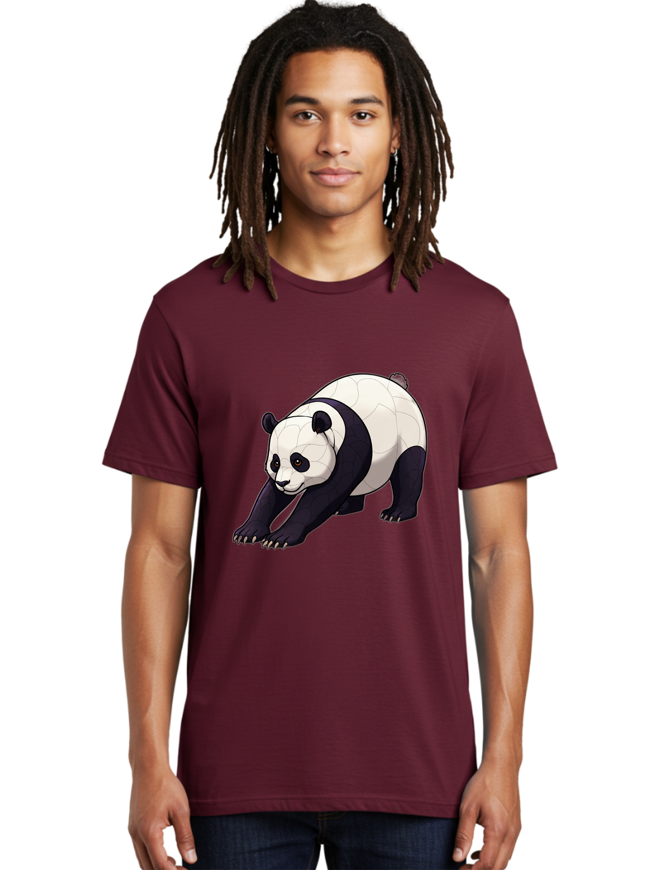 Giant-Panda Men'S Graphic Tee, 100% Cotton, Comfortable Casual Summer Wear, Machine Washable, Vintage Camera, Old Camera, Antique Camera, Black Camera, Classic Photography, Photography Equipment, Nostalgic Device, Film Camera, Camera Art Baf127