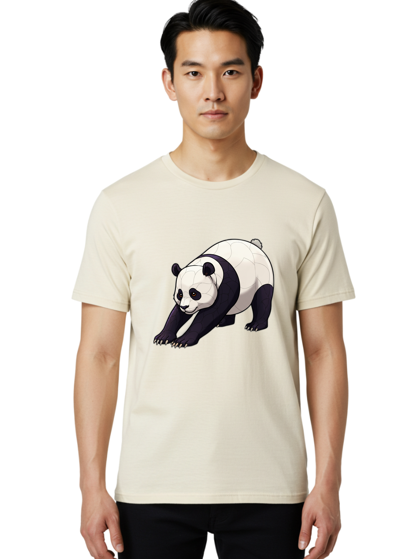 Giant-Panda Men'S Graphic Tee, 100% Cotton, Comfortable Casual Summer Wear, Machine Washable, Vintage Camera, Old Camera, Antique Camera, Black Camera, Classic Photography, Photography Equipment, Nostalgic Device, Film Camera, Camera Art Baf127