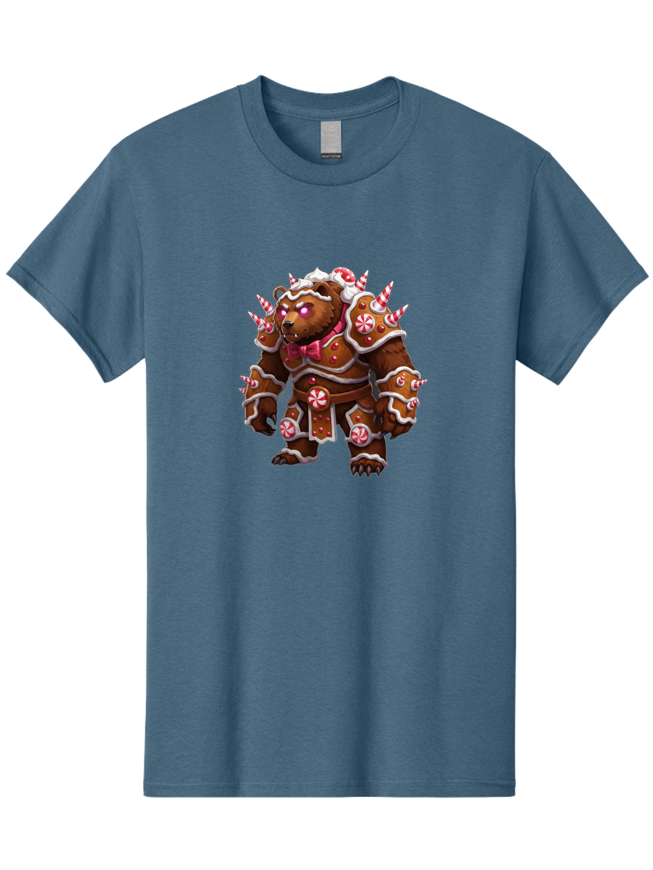 Gingerbread-Bear Men'S Graphic Tee, 100% Cotton, Comfortable Casual Summer Wear, Machine Washable, Vintage Camera, Old Camera, Antique Camera, Black Camera, Classic Photography, Photography Equipment, Nostalgic Device, Film Camera, Camera Art Baf128