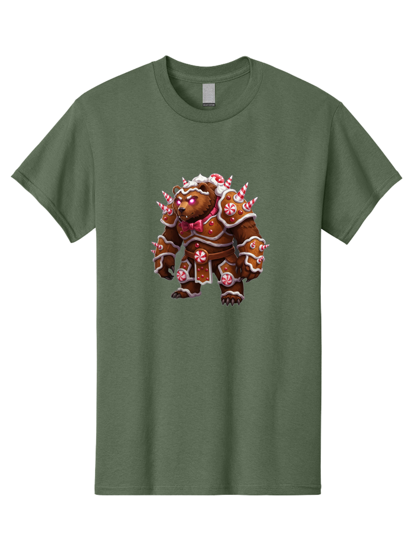 Gingerbread-Bear Men'S Graphic Tee, 100% Cotton, Comfortable Casual Summer Wear, Machine Washable, Vintage Camera, Old Camera, Antique Camera, Black Camera, Classic Photography, Photography Equipment, Nostalgic Device, Film Camera, Camera Art Baf128