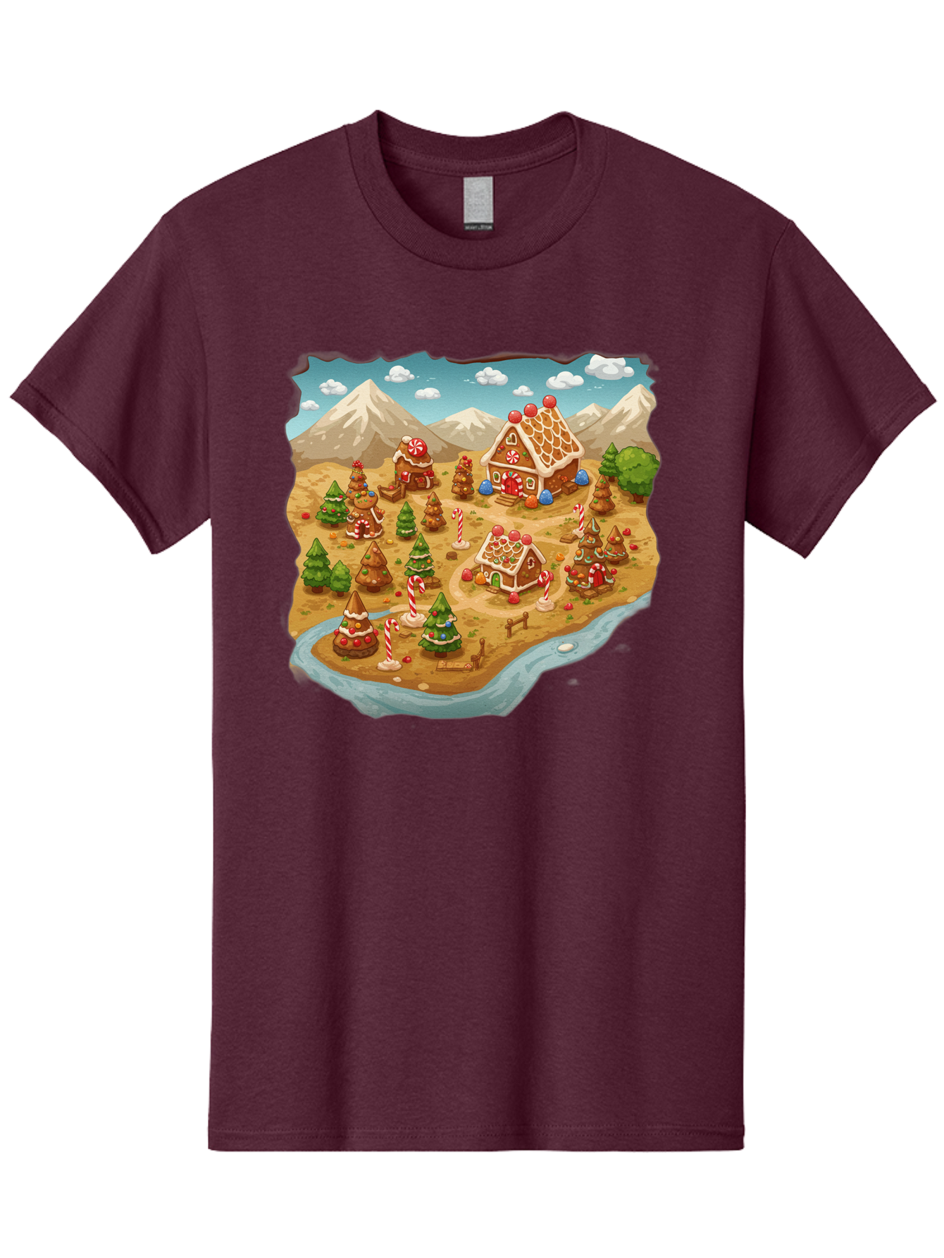 Gingerbread-Village Men'S Graphic Tee, 100% Cotton, Comfortable Casual Summer Wear, Machine Washable, Vintage Camera, Old Camera, Antique Camera, Black Camera, Classic Photography, Photography Equipment, Nostalgic Device, Film Camera, Baf129