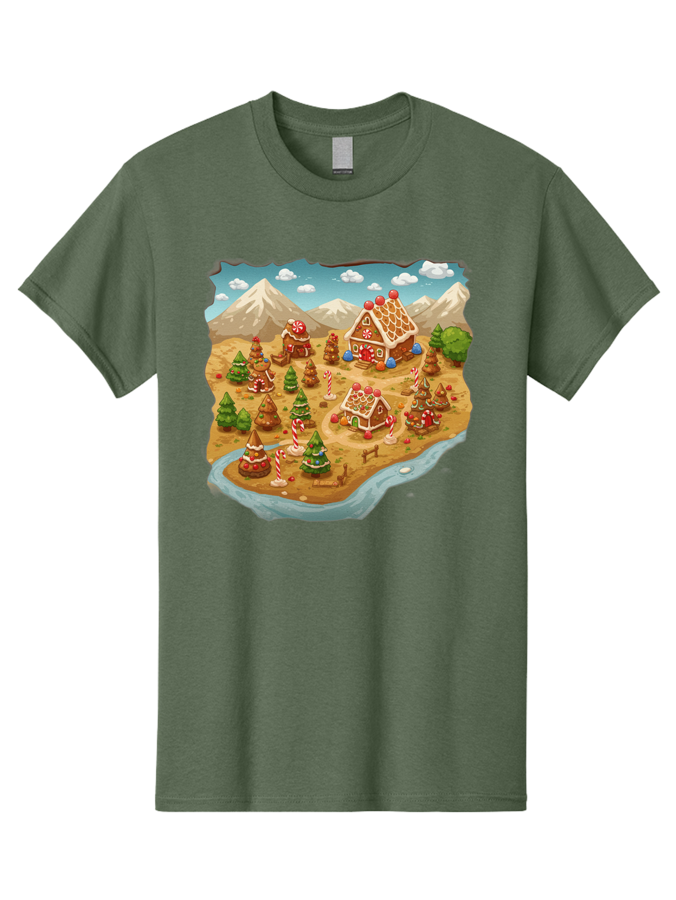 Gingerbread-Village Men'S Graphic Tee, 100% Cotton, Comfortable Casual Summer Wear, Machine Washable, Vintage Camera, Old Camera, Antique Camera, Black Camera, Classic Photography, Photography Equipment, Nostalgic Device, Film Camera, Baf129