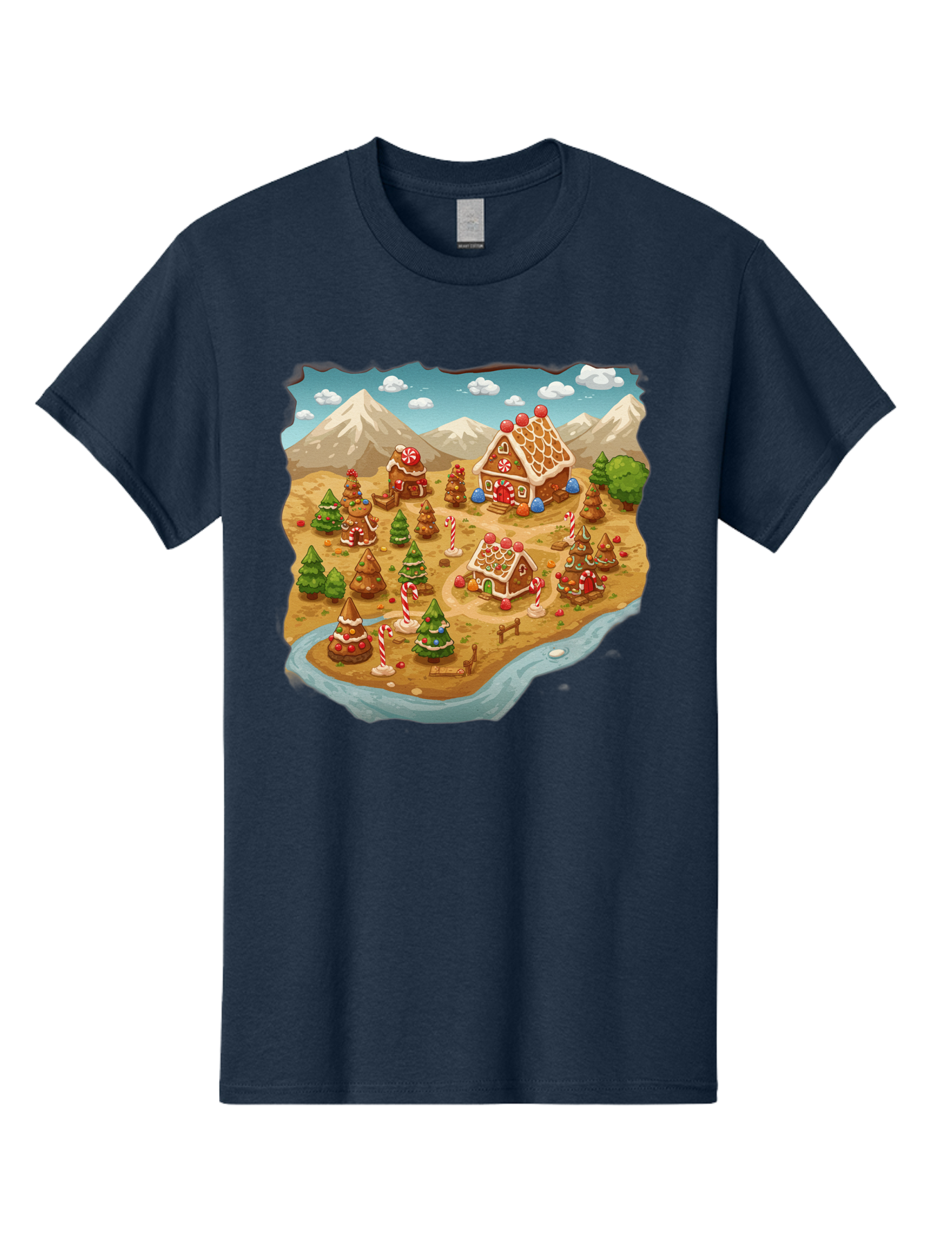 Gingerbread-Village Men'S Graphic Tee, 100% Cotton, Comfortable Casual Summer Wear, Machine Washable, Vintage Camera, Old Camera, Antique Camera, Black Camera, Classic Photography, Photography Equipment, Nostalgic Device, Film Camera, Baf129