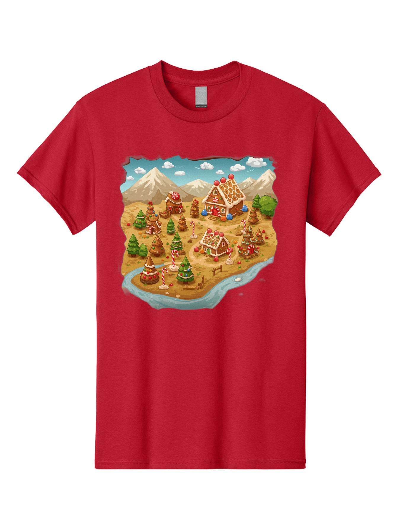Gingerbread-Village Men'S Graphic Tee, 100% Cotton, Comfortable Casual Summer Wear, Machine Washable, Vintage Camera, Old Camera, Antique Camera, Black Camera, Classic Photography, Photography Equipment, Nostalgic Device, Film Camera, Baf129