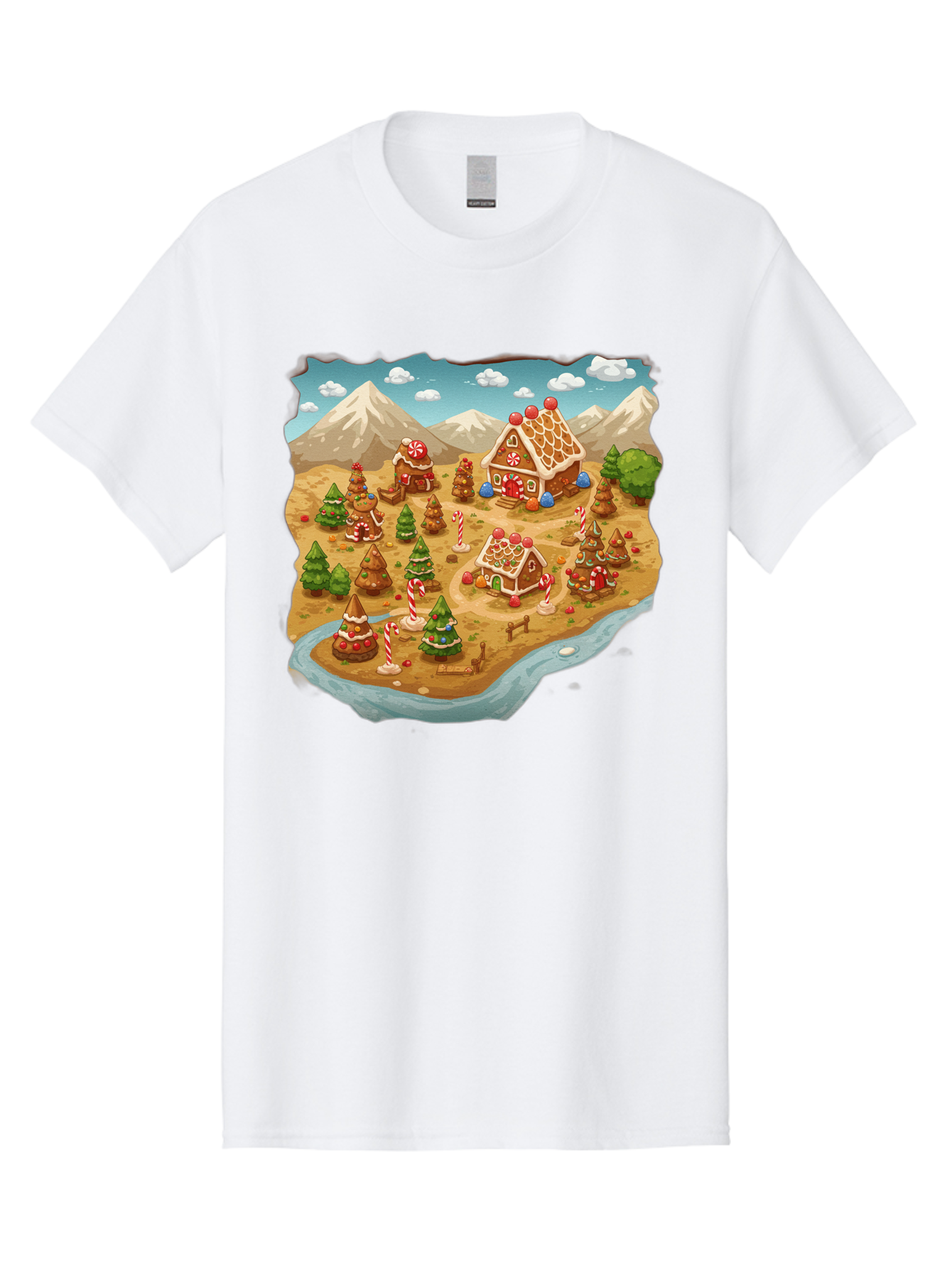 Gingerbread-Village Men'S Graphic Tee, 100% Cotton, Comfortable Casual Summer Wear, Machine Washable, Vintage Camera, Old Camera, Antique Camera, Black Camera, Classic Photography, Photography Equipment, Nostalgic Device, Film Camera, Baf129