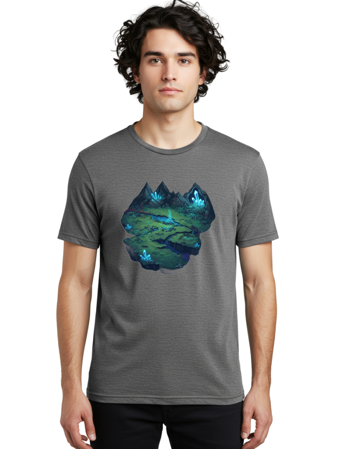 Glowing-Crystals Men'S Graphic Tee, 100% Cotton, Comfortable Casual Summer Wear, Machine Washable, Vintage Camera, Old Camera, Antique Camera, Black Camera, Classic Photography, Photography Equipment, Nostalgic Device, Film Camera, Camera Art Baf131