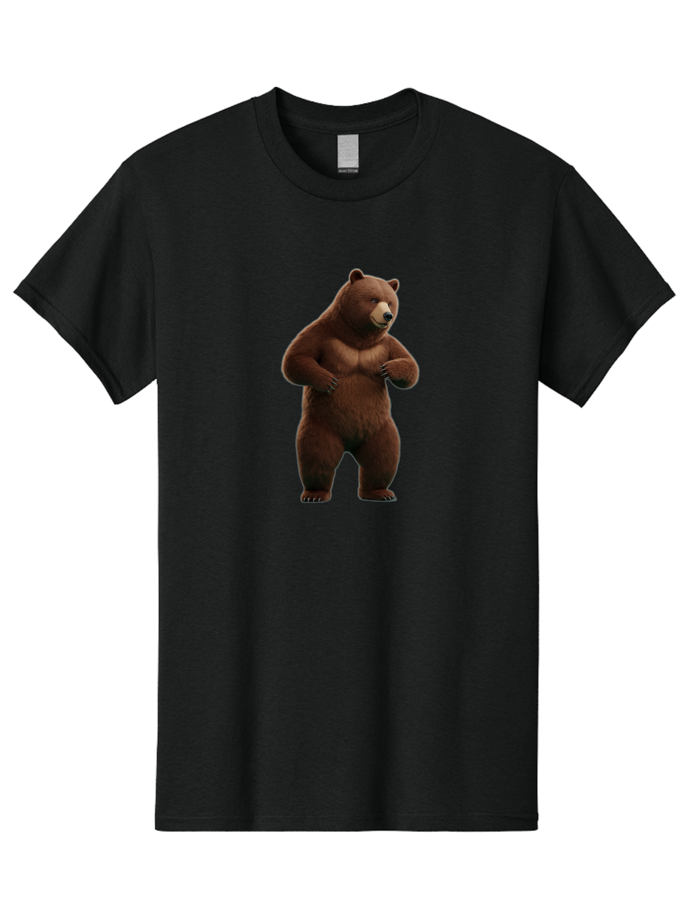 Grizzly-Bear Men'S Graphic Tee, 100% Cotton, Comfortable Casual Summer Wear, Machine Washable, Vintage Camera, Old Camera, Antique Camera, Black Camera, Classic Photography, Photography Equipment, Nostalgic Device, Film Camera, Camera Art Baf137